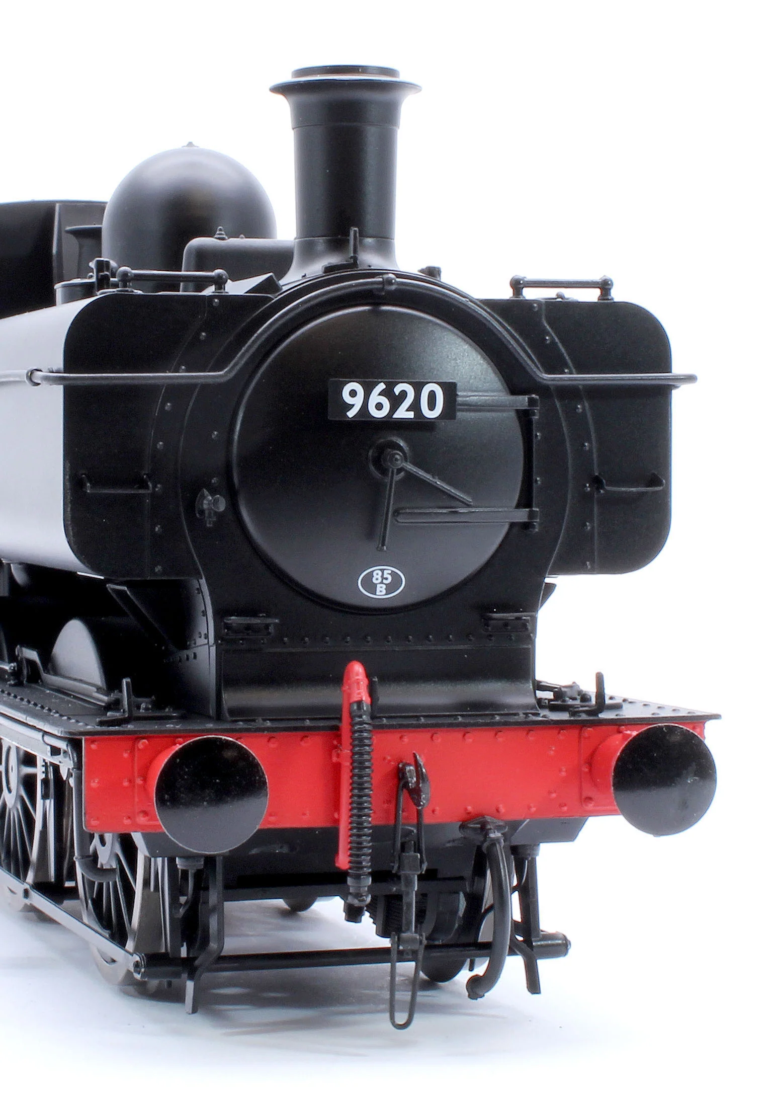 7S-007-021 Class 57xx Pannier BR Black Late Crest 9620 - Steam Tank Locomotive - Image 10
