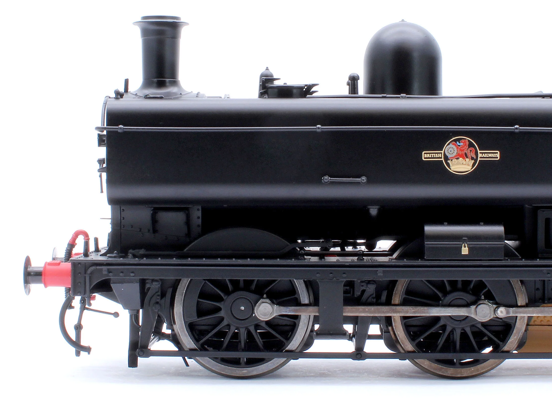 7S-007-021S Class 57xx Pannier BR Black Late Crest 9620 - Steam Tank Locomotive - Sound Fitted - Image 7