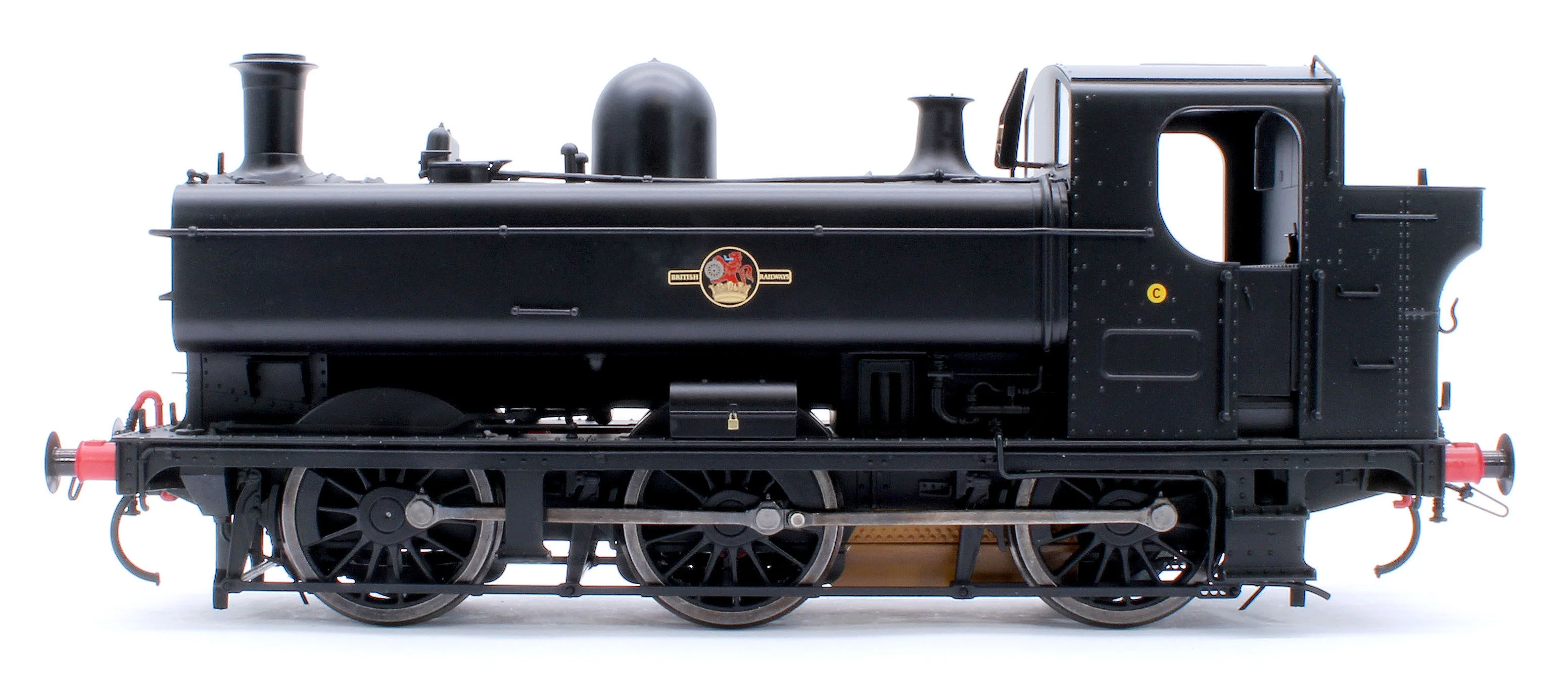 7S-007-021UD Class 57xx Pannier BR Black Late Crest Unnumbered - Steam Tank Locomotive - DCC Fitted - Image 2