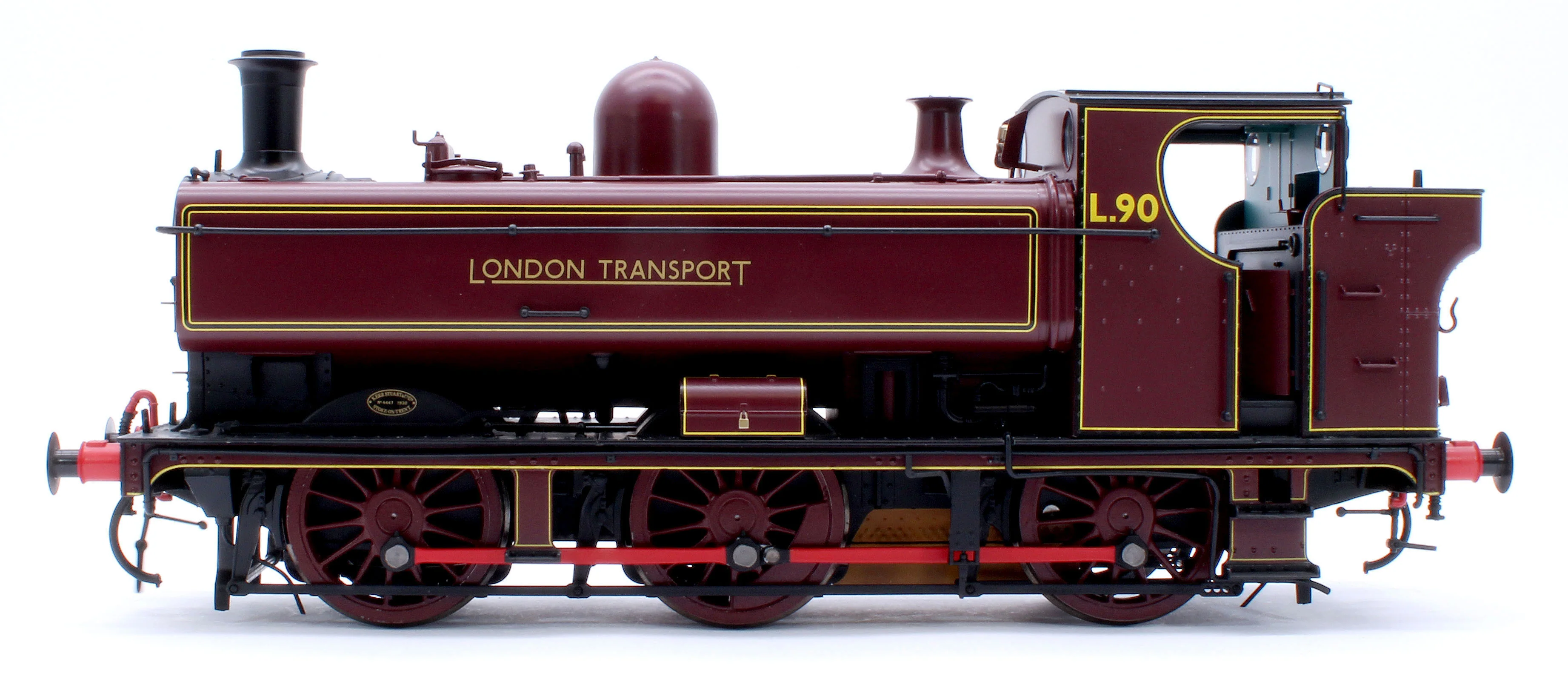7S-007-016 Class 57xx Pannier L90 London Transport - Steam Tank Locomotive - Image 2