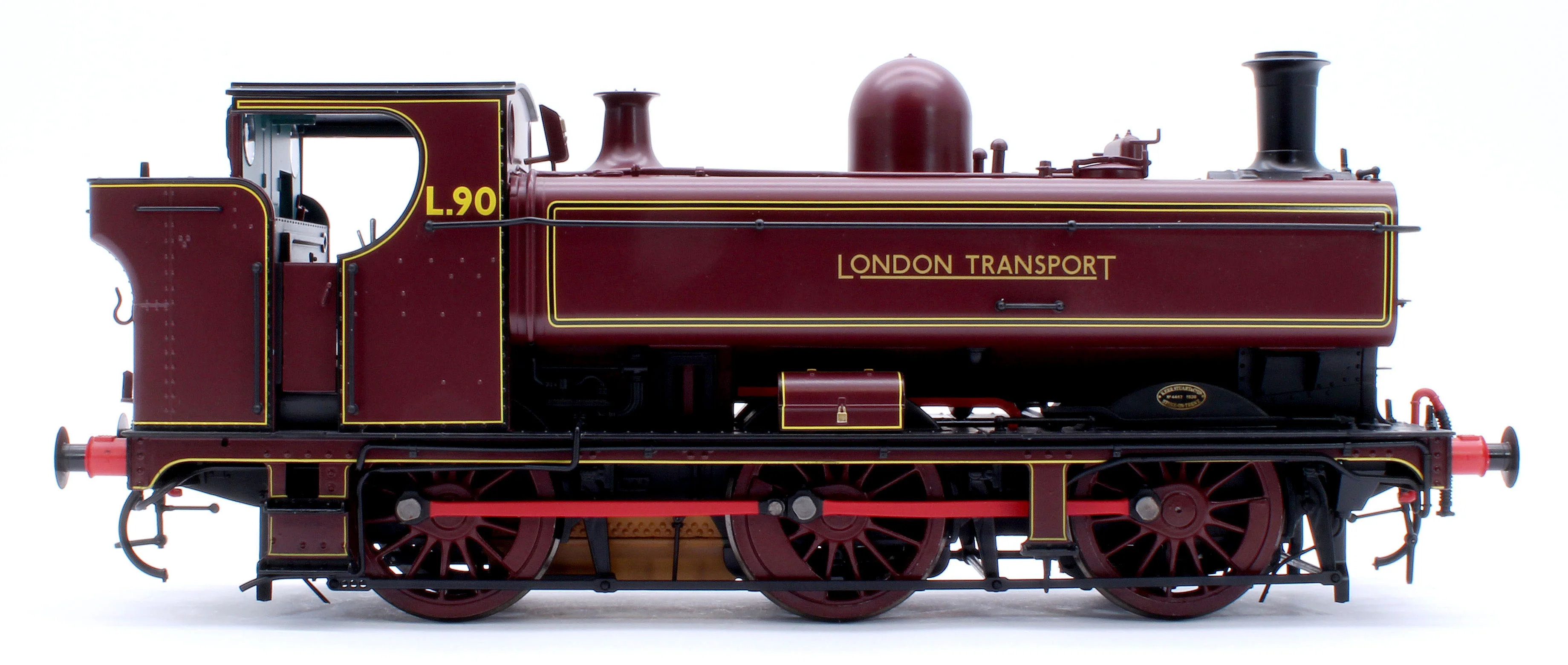 7S-007-016D Class 57xx Pannier L90 London Transport - Steam Tank Locomotive - DCC Fitted - Image 5