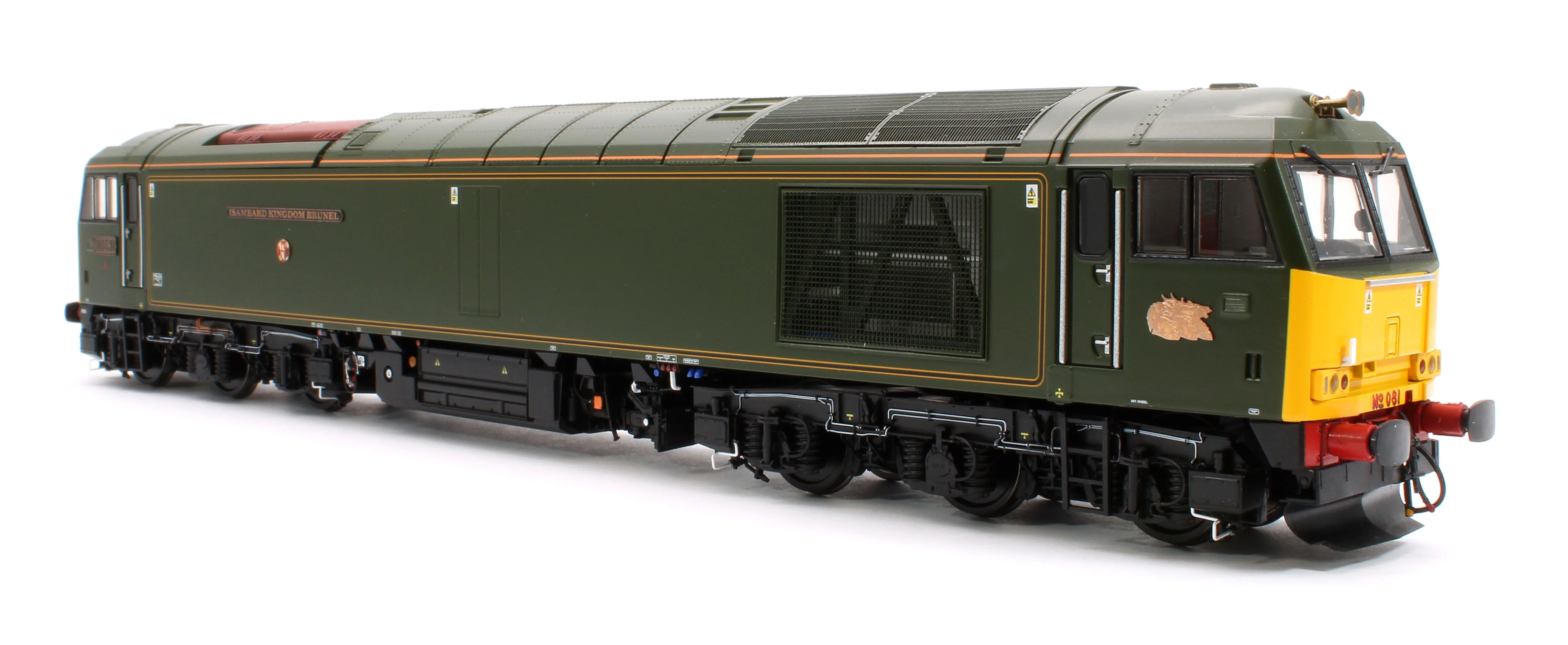 CM-60081-GWR Class 60 081 “Isambard Kingdom Brunel” GWR Green Diesel Electric Locomotive - Image 3