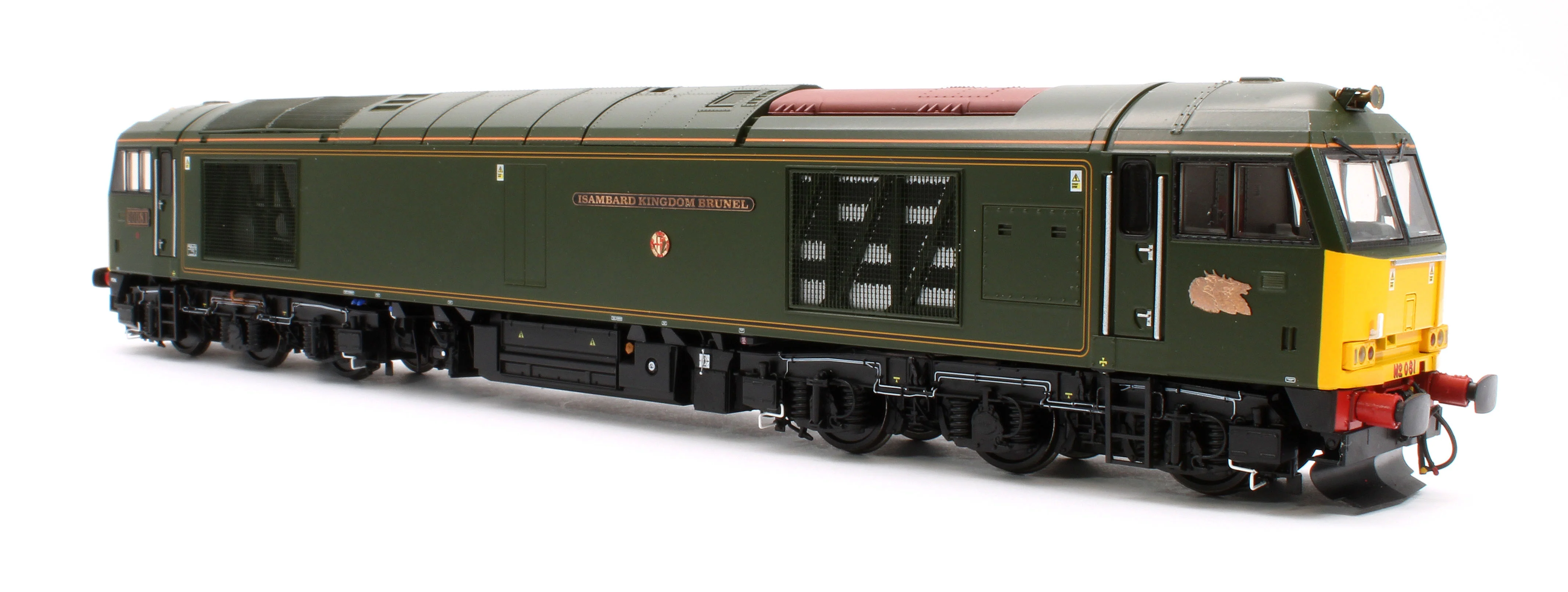 CM-60081-GWR Class 60 081 “Isambard Kingdom Brunel” GWR Green Diesel Electric Locomotive - Image 4