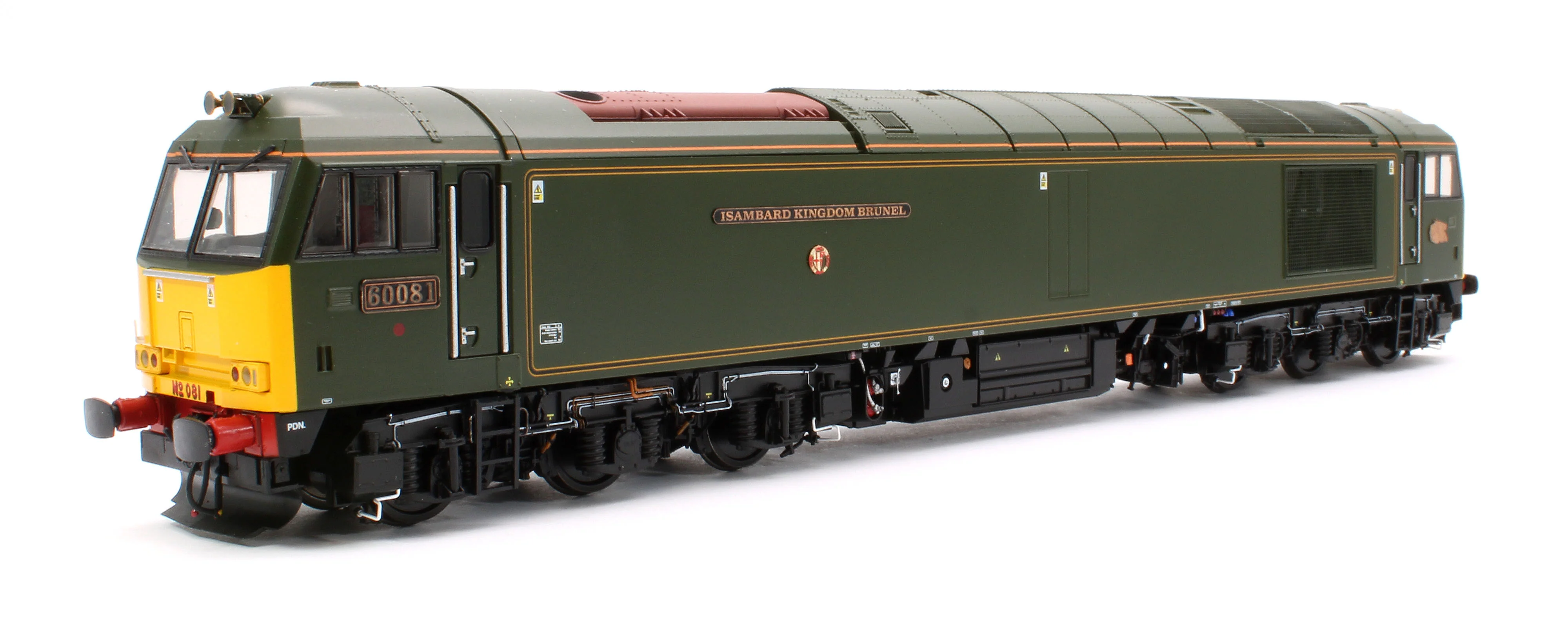 CM-60081-GWR SF Class 60 081 “Isambard Kingdom Brunel” GWR Green Diesel Electric Locomotive - DCC Sound