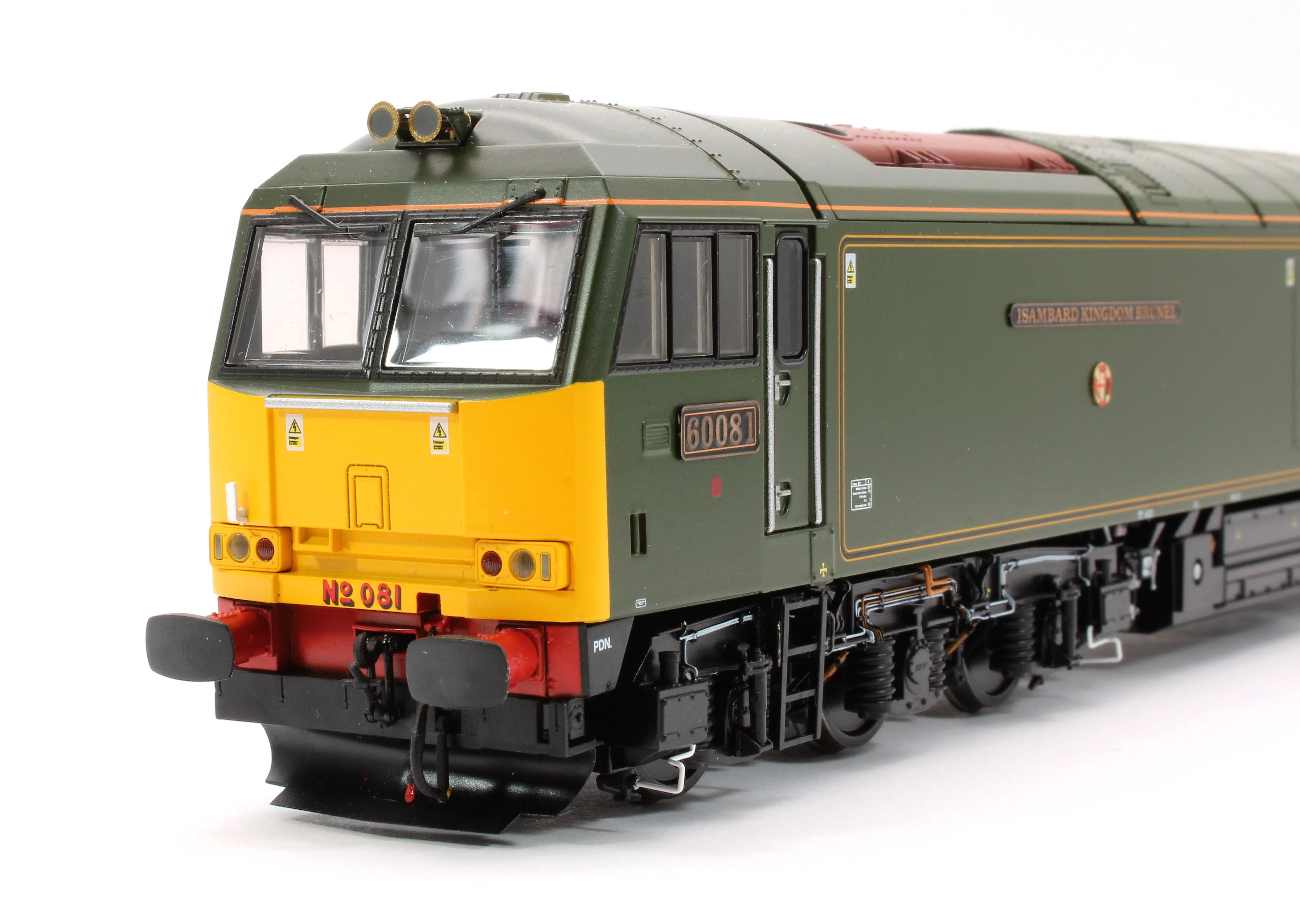 CM-60081-GWR SF Class 60 081 “Isambard Kingdom Brunel” GWR Green Diesel Electric Locomotive - DCC Sound - Image 11