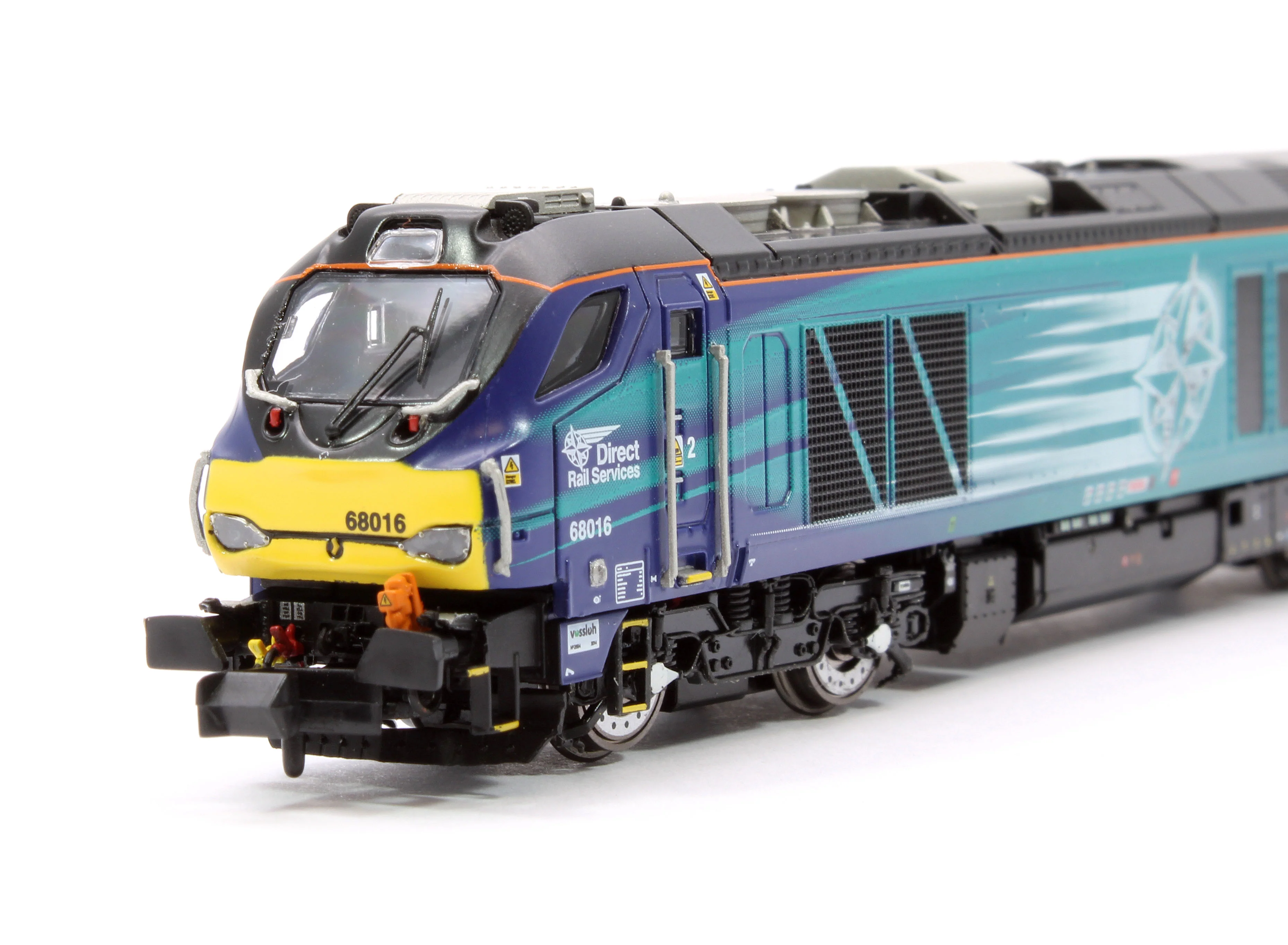 2D-022-012S Class 68 Fearless 68016 DRS Compass Diesel Locomotive - DCC Sound - Image 8