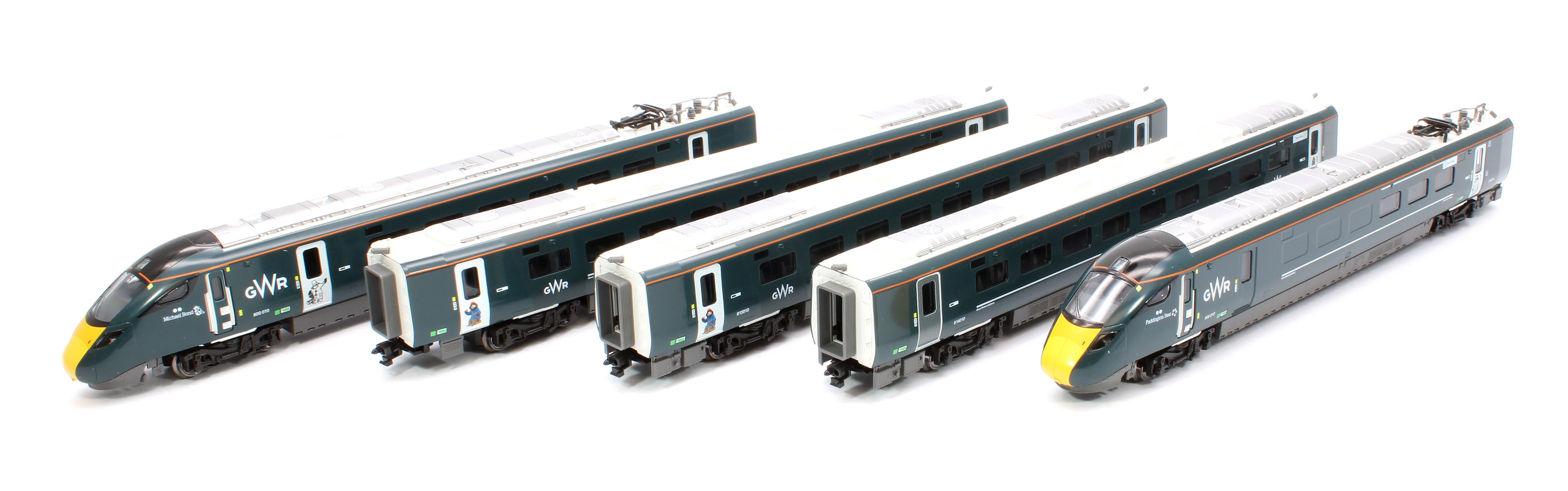 10-1673 -82634 Class 800/0 GWR IET 800 010 "Paddington Bear" 5 Car EMU - Image 2