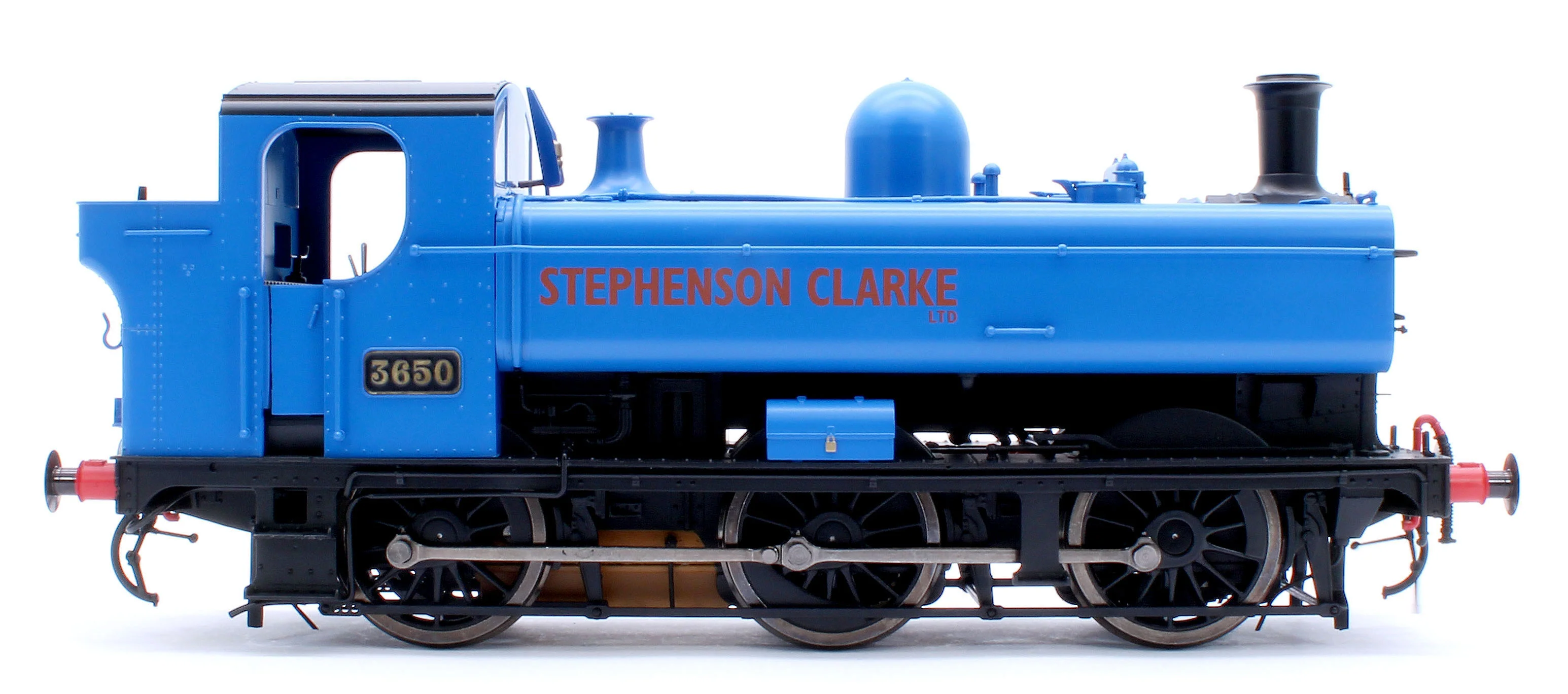 7S-007-017D Class 87xx Pannier Stephenson Clarke Blue 3650 - Steam Tank Locomotive - DCC Fitted - Image 5