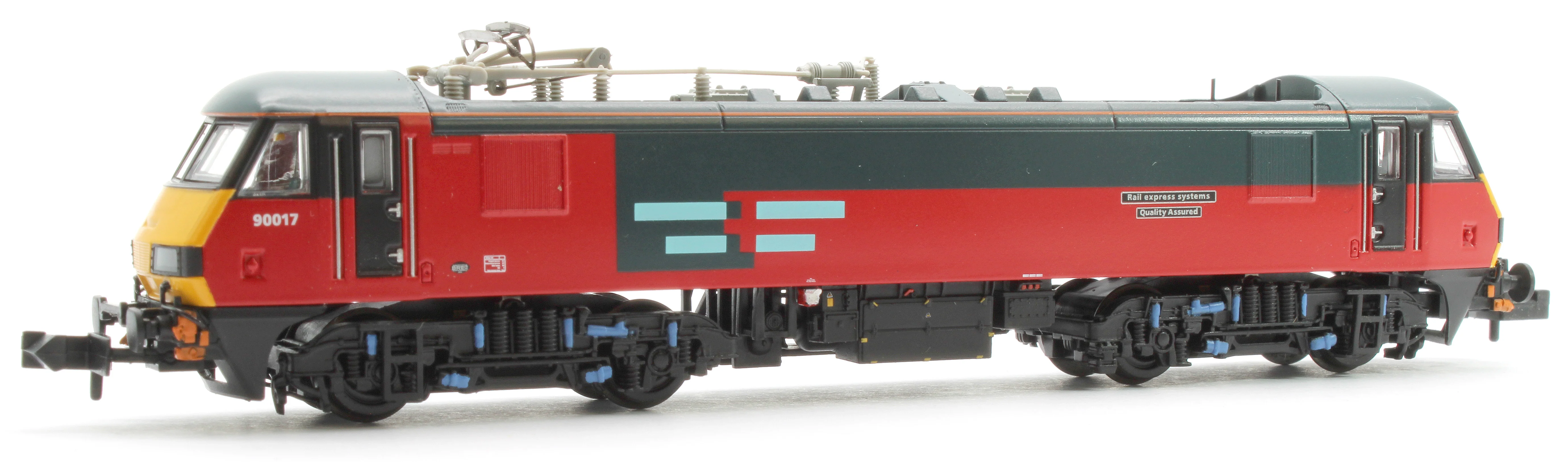 Class 90/0 90017 'Rail Express Systems Quality Assured' Rail Exp. Sys. Electric Locomotive - Image 3