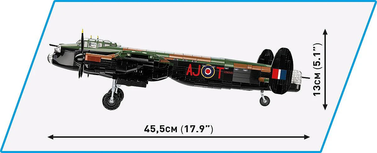 Avro Lancaster B III Dambusters Executive Edition WWII (1795 pcs) Model Kit - Image 17