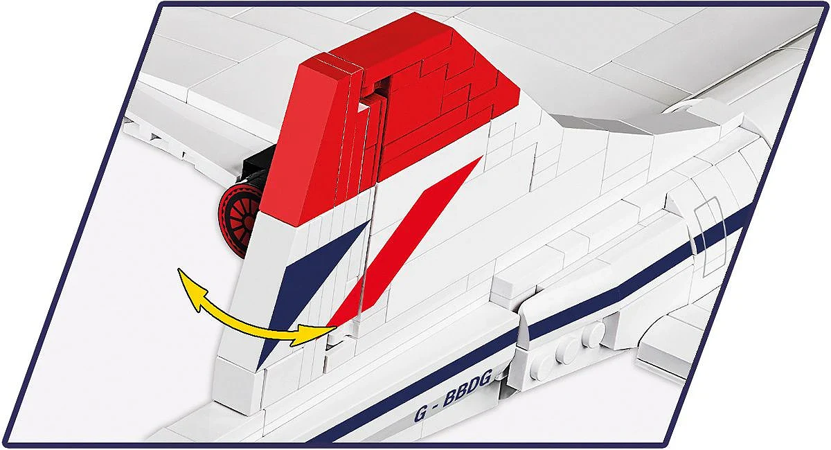 Concorde G-BBDG (455 pcs) Model Kit - Image 5