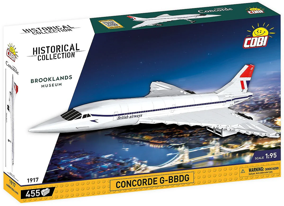 Concorde G-BBDG (455 pcs) Model Kit - Image 9