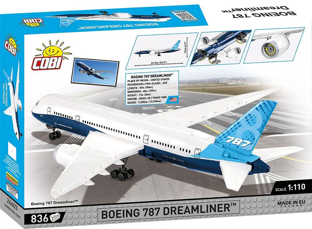 Boeing 787 Dreamliner (836 pcs) Model Kit - Image 11