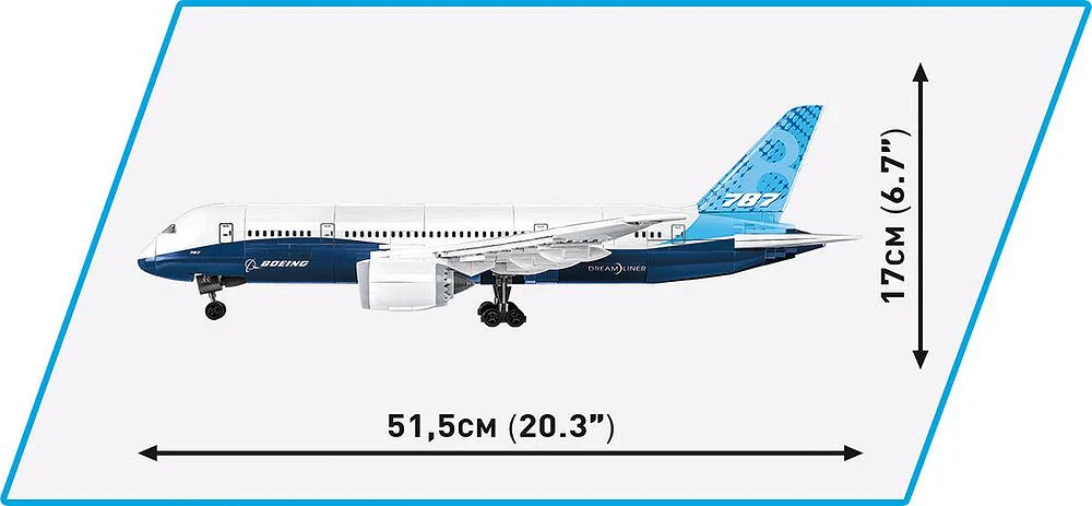 Boeing 787 Dreamliner (836 pcs) Model Kit - Image 6