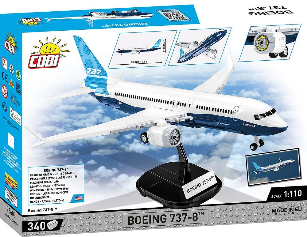 Boeing 737-8 (340 pcs) Model Kit - Image 12
