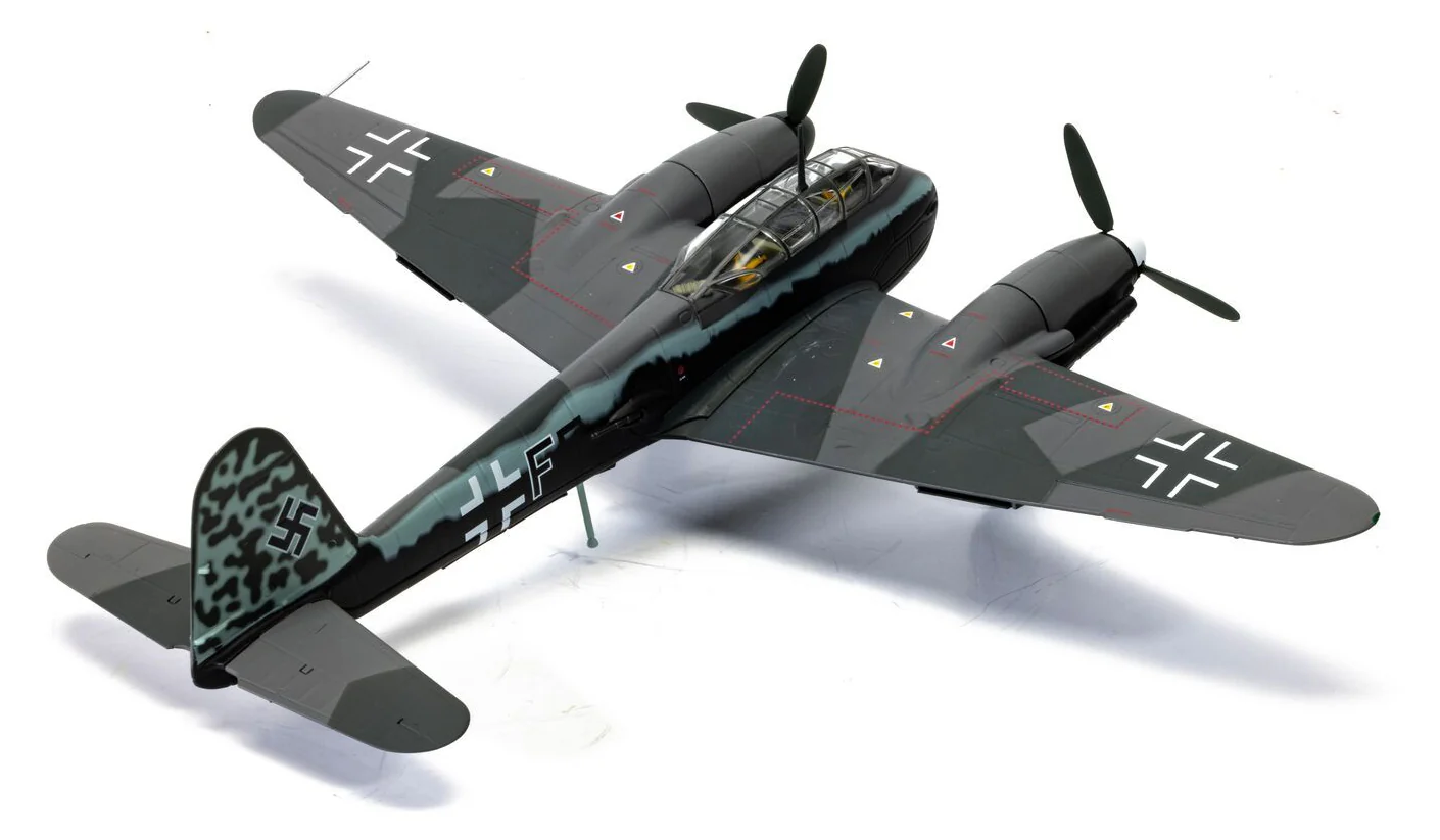 Messerschmitt Me 410A-1 Black F, 14./KG2,  Late 1943 - Image 2
