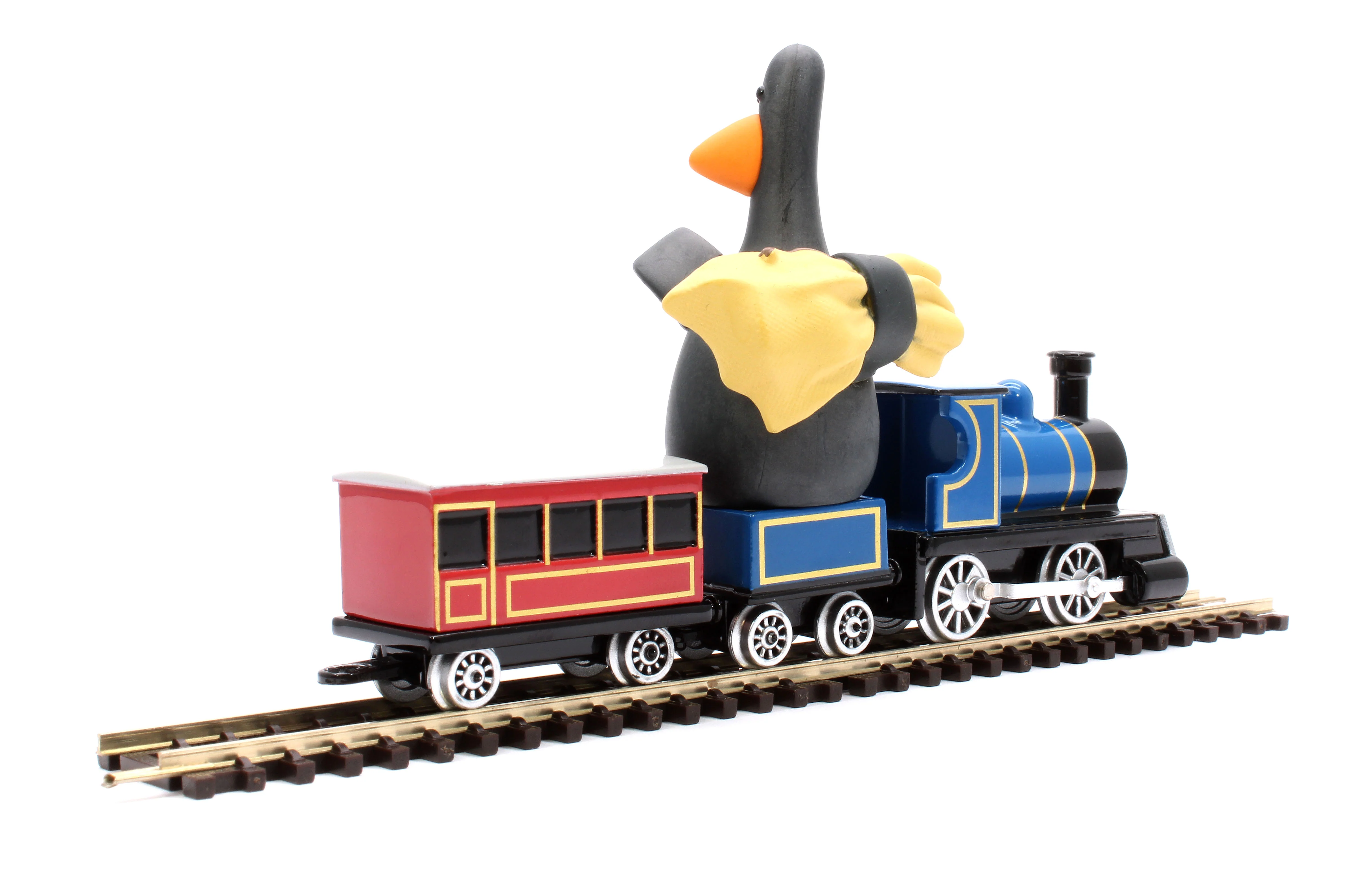 CC80602 Wallace & Gromit - The Wrong Trousers - Feathers McGraw & Locomotive - Image 4