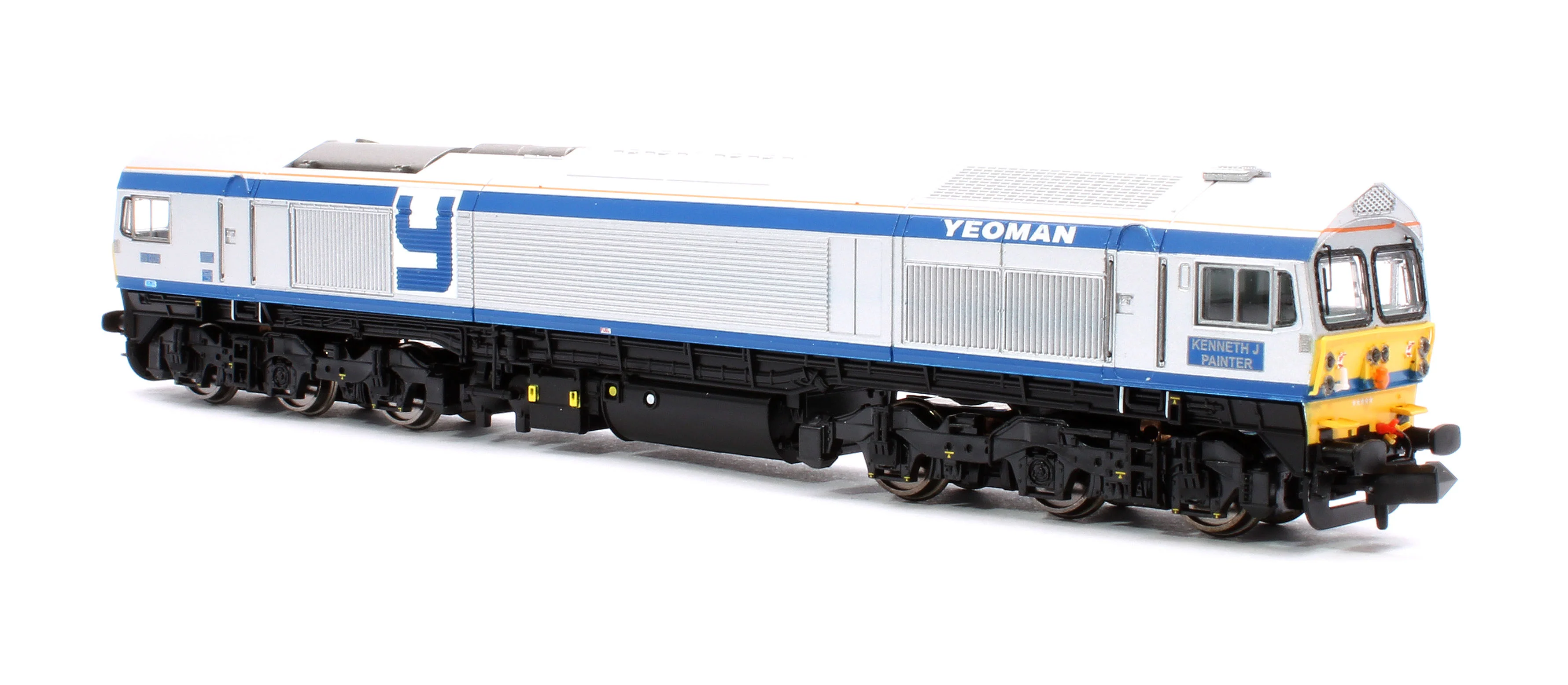 Class 59 #59005 "Kenneth J Painter" Foster Yeoman Silver Livery Diesel Locomotive - DCC Sound - Image 4