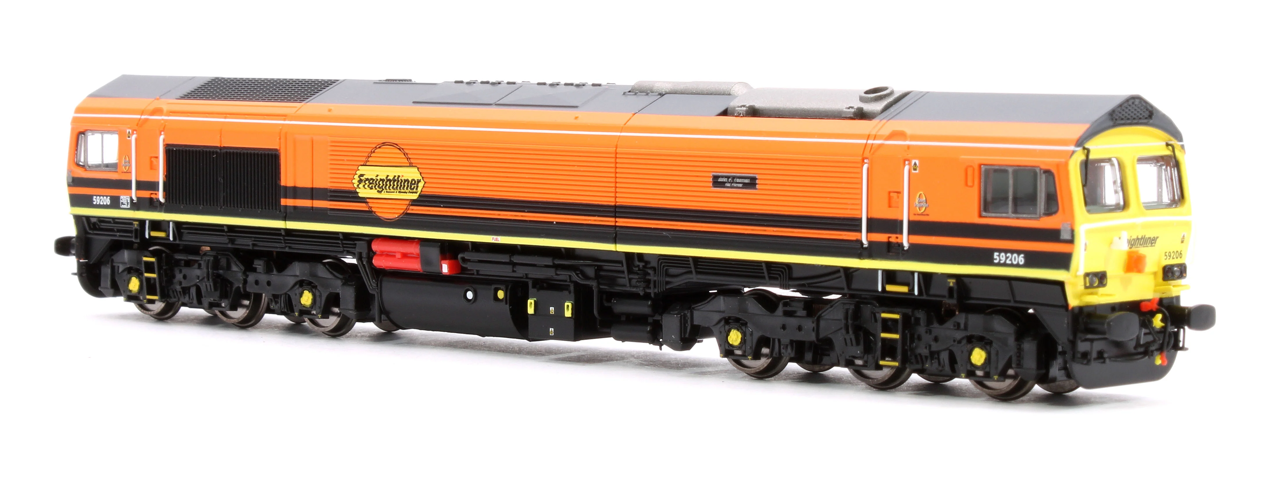 2D-005-RS1D Class 59 206 'John F Yeoman' G&W Freightliner Diesel Locomotive - DCC Fitted - Image 4
