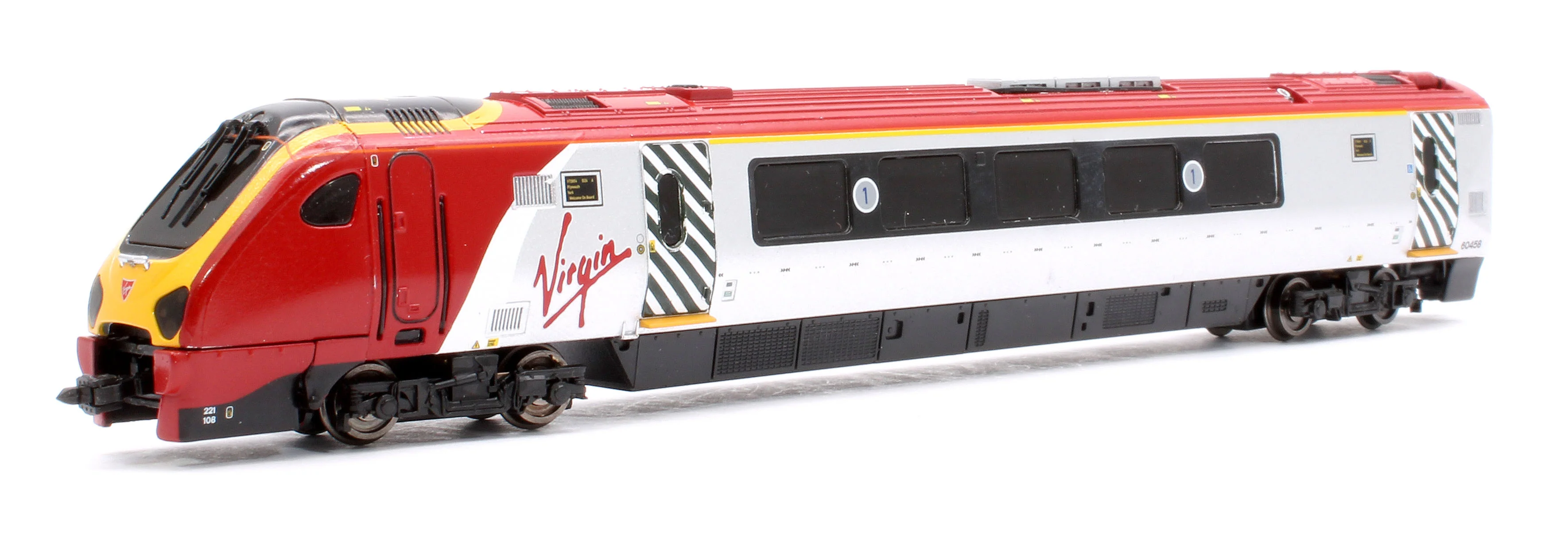 2D-023-001 Class 221 5 Car Set 221108 Sir Ernest Shackleton Virgin Old - Image 2