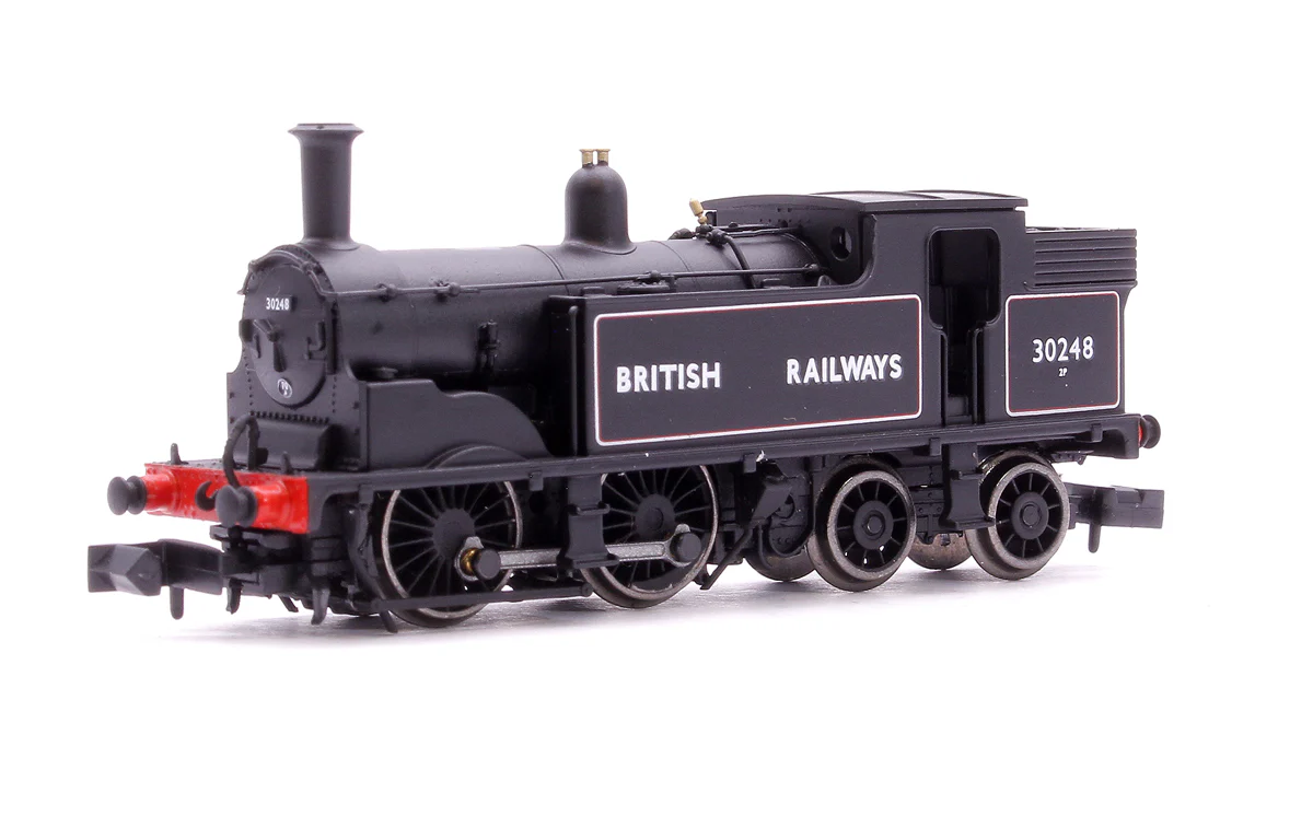 2S-016-009 M7 0-4-4 British Railways Lined Black 30248 - Steam Tank Locomotive
