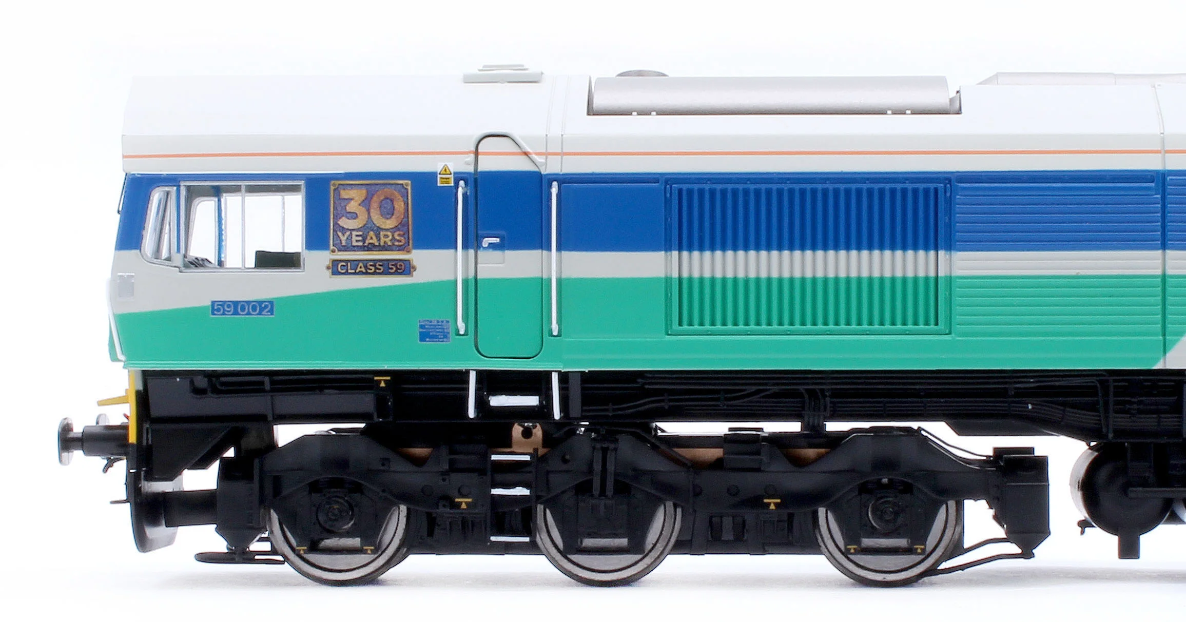 Class 59 Aggregate Industries 59002 Alan J Day Diesel Locomotive - DCC Fitted - Image 6