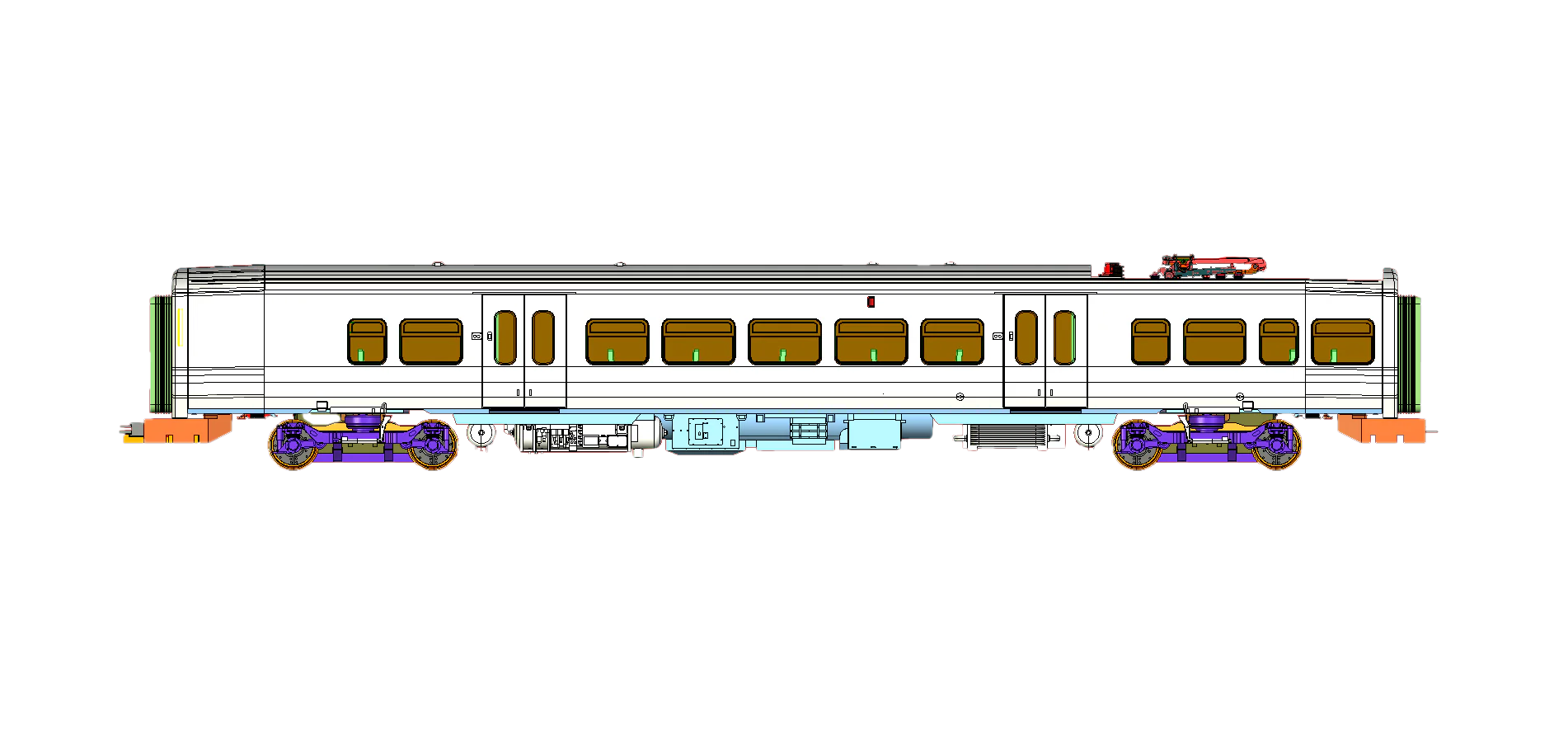4D-323-002D Class 323 323227 Regional Railways Greater Manchester PTE 3 Car EMU Set - DCC Fitted - Image 13