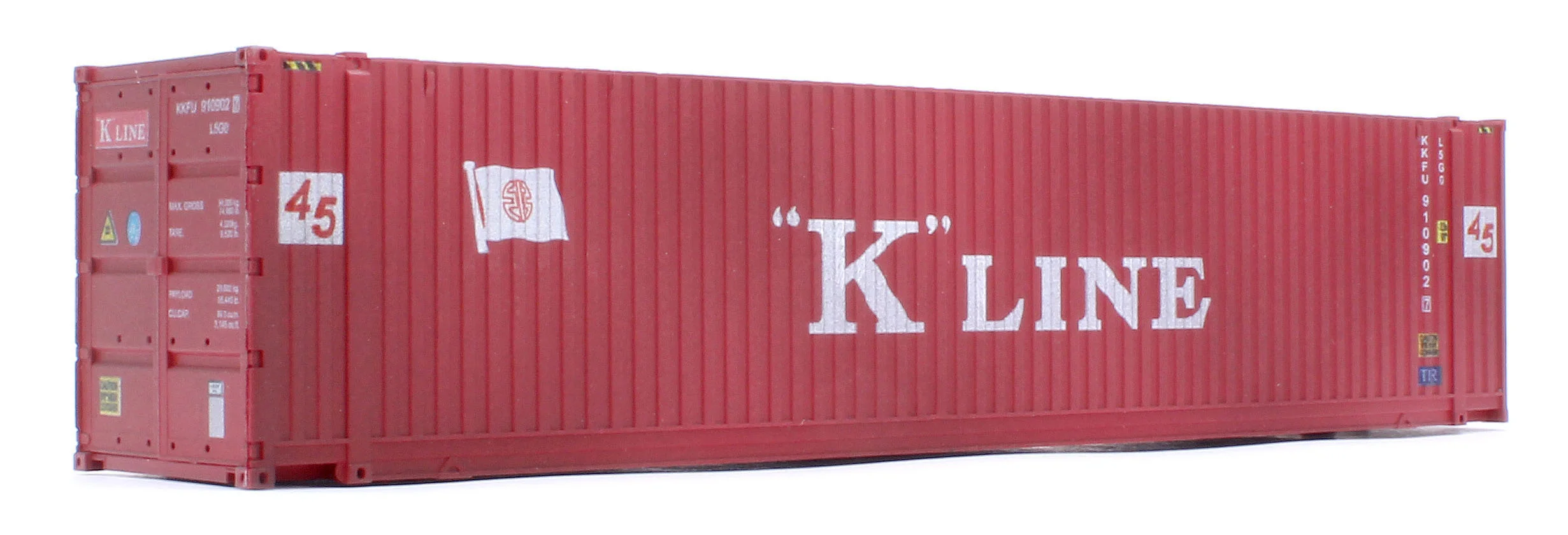 45ft High Cube Container K Line & Cai Twin Pack - Weathered - Image 2