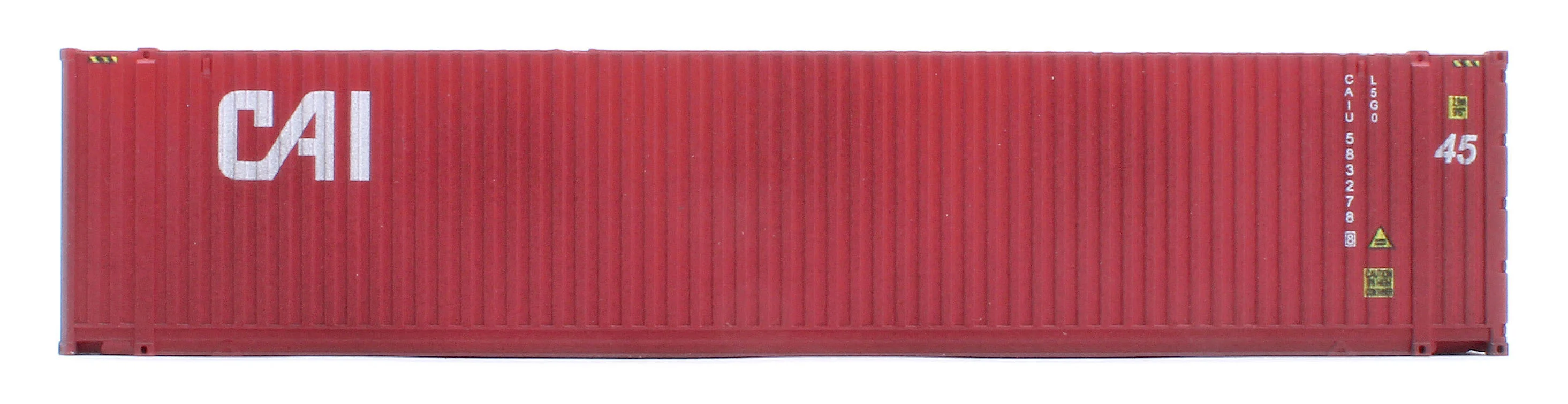 45ft High Cube Container K Line & Cai Twin Pack - Weathered - Image 5