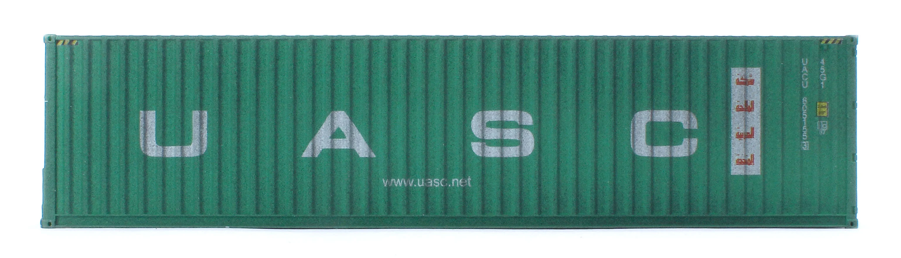 40ft High Cube Container UASC Twin Pack - Weathered - Image 3