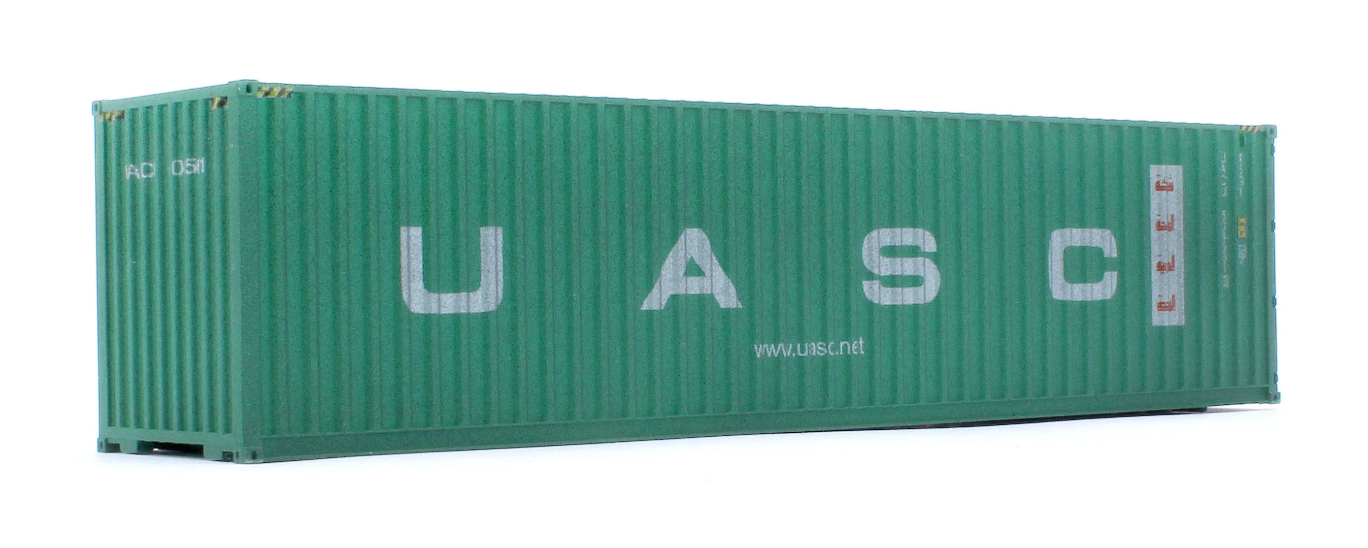 40ft High Cube Container UASC Twin Pack - Weathered - Image 7