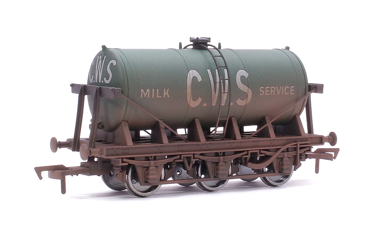 6 Wheel Milk Tank CWS - Weathered - Image 3