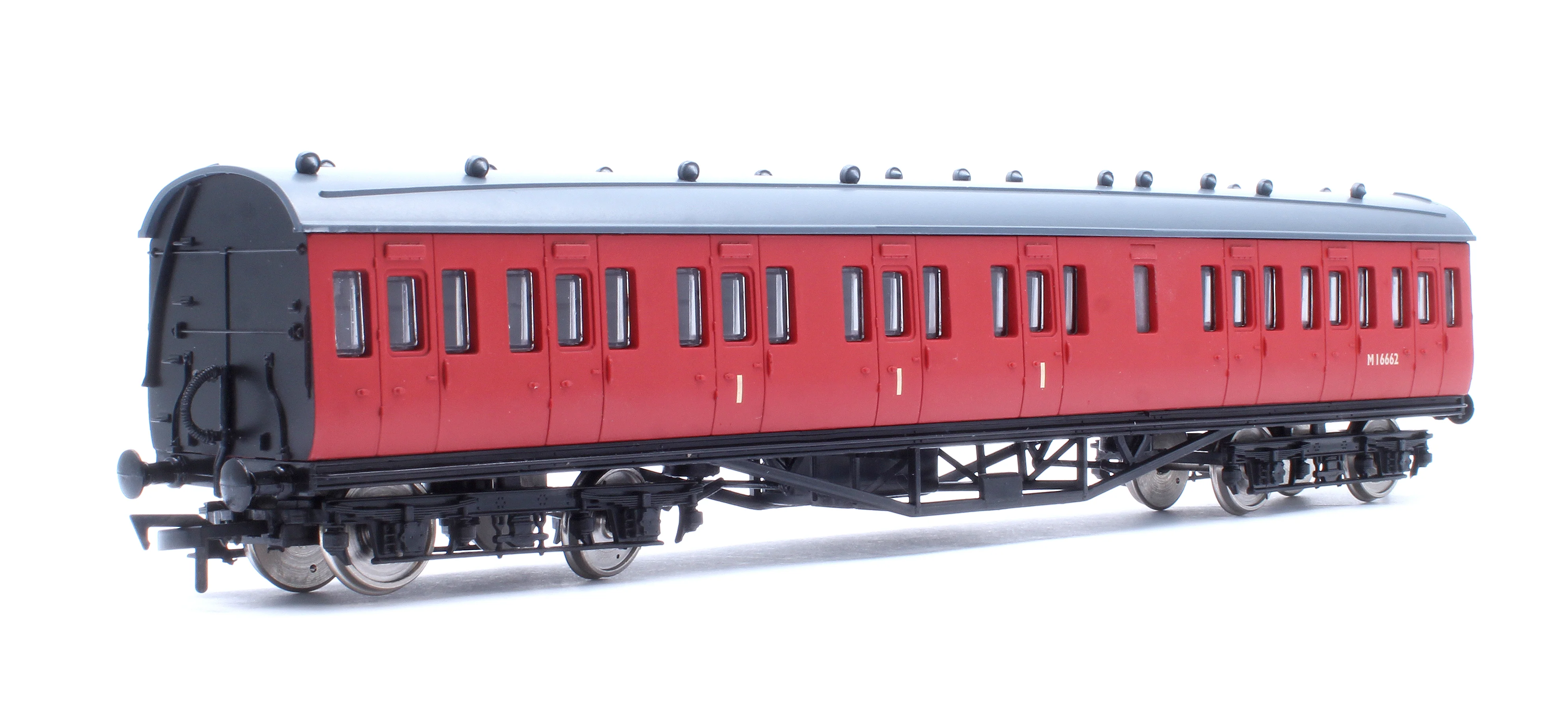 4P-010-052 57ft Stanier Non-Corridor Composite M16662 BR Unlined Carmine