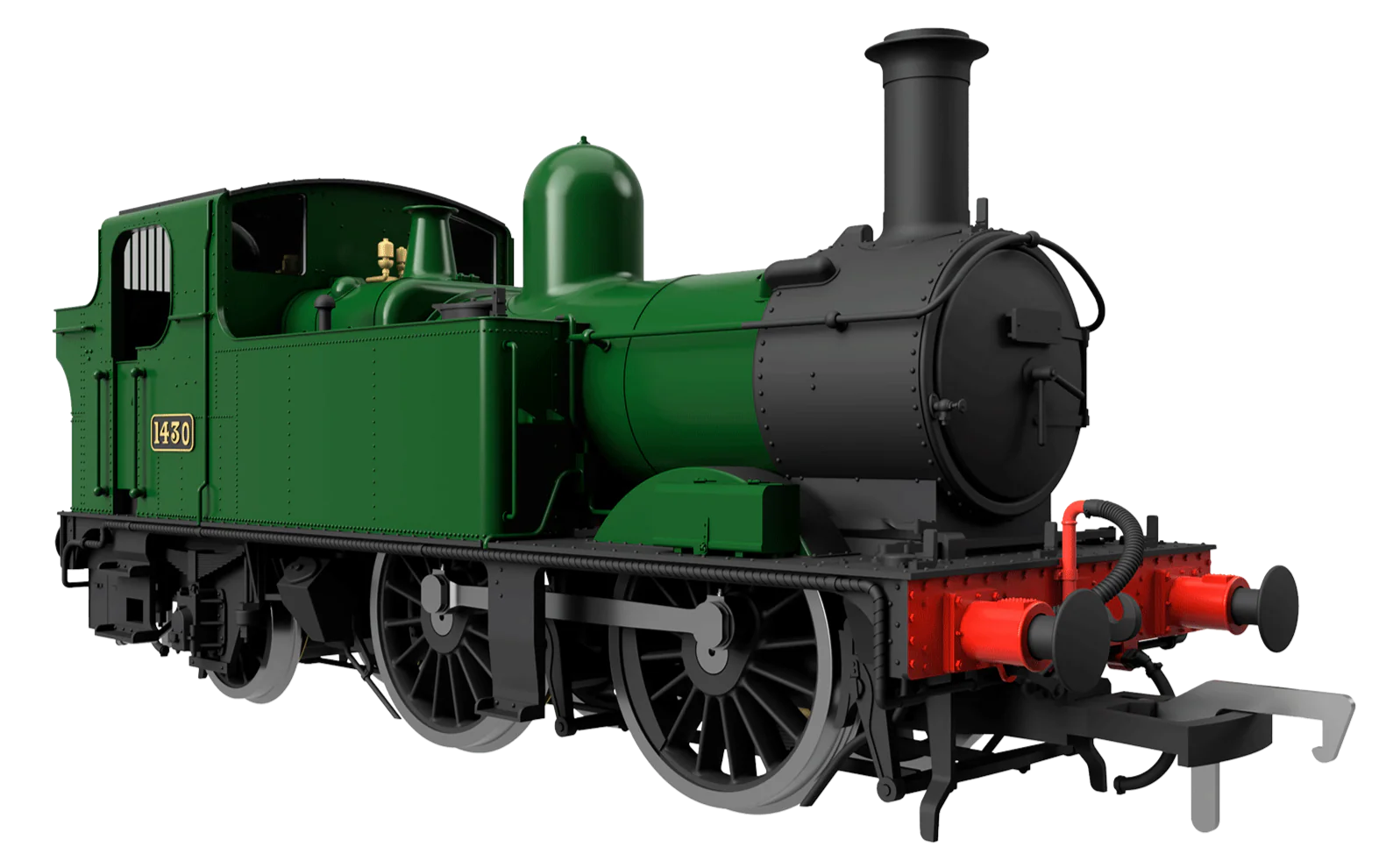 4S-006-004 48XX Class 0-4-2 4870 Green GWR Steam Locomotive - Image 2