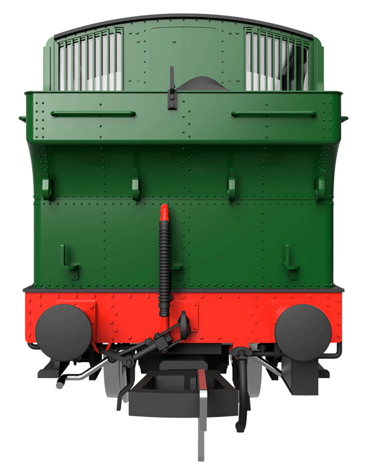 4S-006-021D 14XX Class 0-4-2 1444 BR Green Lined Early Crest Steam Locomotive - DCC Fitted - Image 9