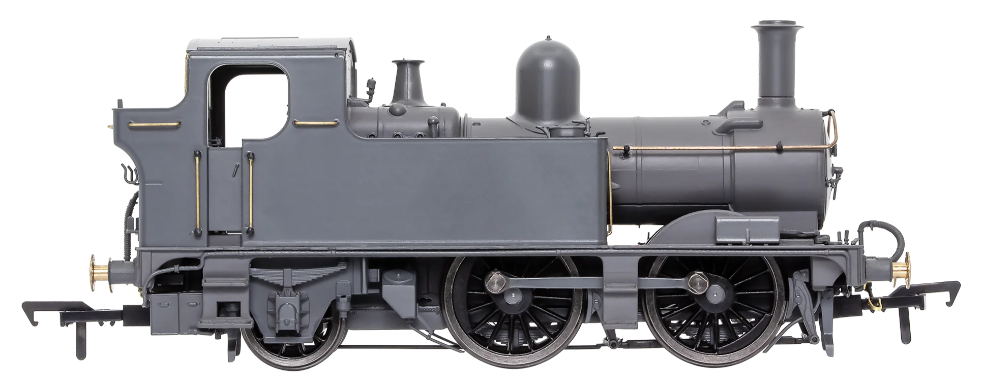 4S-006-022S 14XX Class 0-4-2 1426 BR Green Lined Late Emblem Steam Locomotive - DCC Sound - Image 4