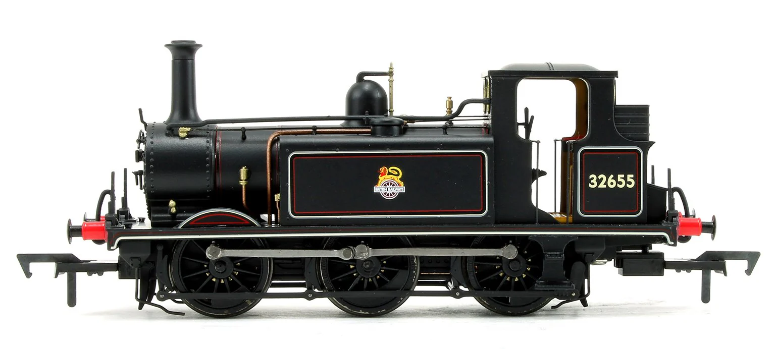 Pre-Owned Stroudley Terrier A1X Class BR Lined Black Early Crest 0-6-0 Tank Locomotive No.32655 DCC Fitted - Image 6