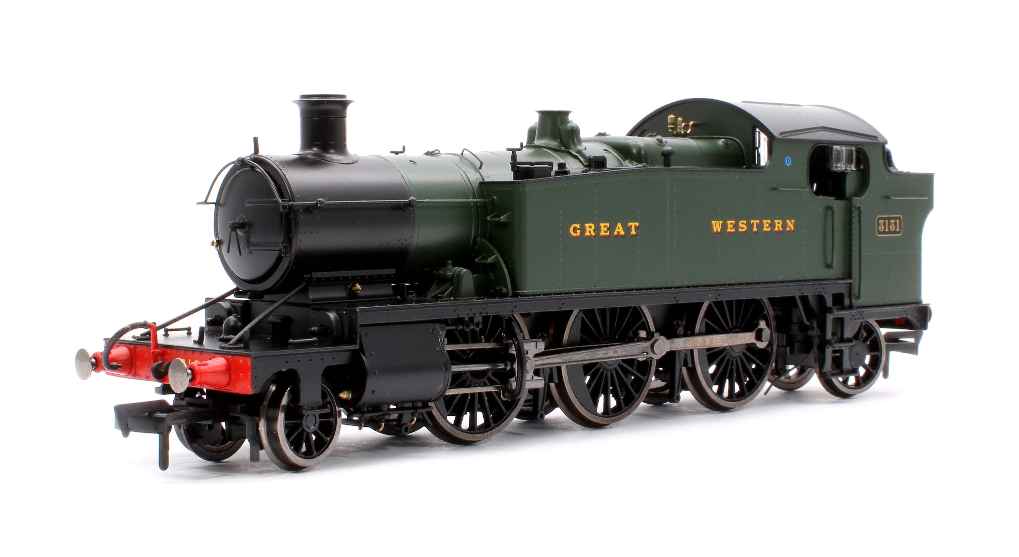 4S-041-009D Large Prairie 3131 GWR Green Great Western Steam Locomotive - DCC Fitted