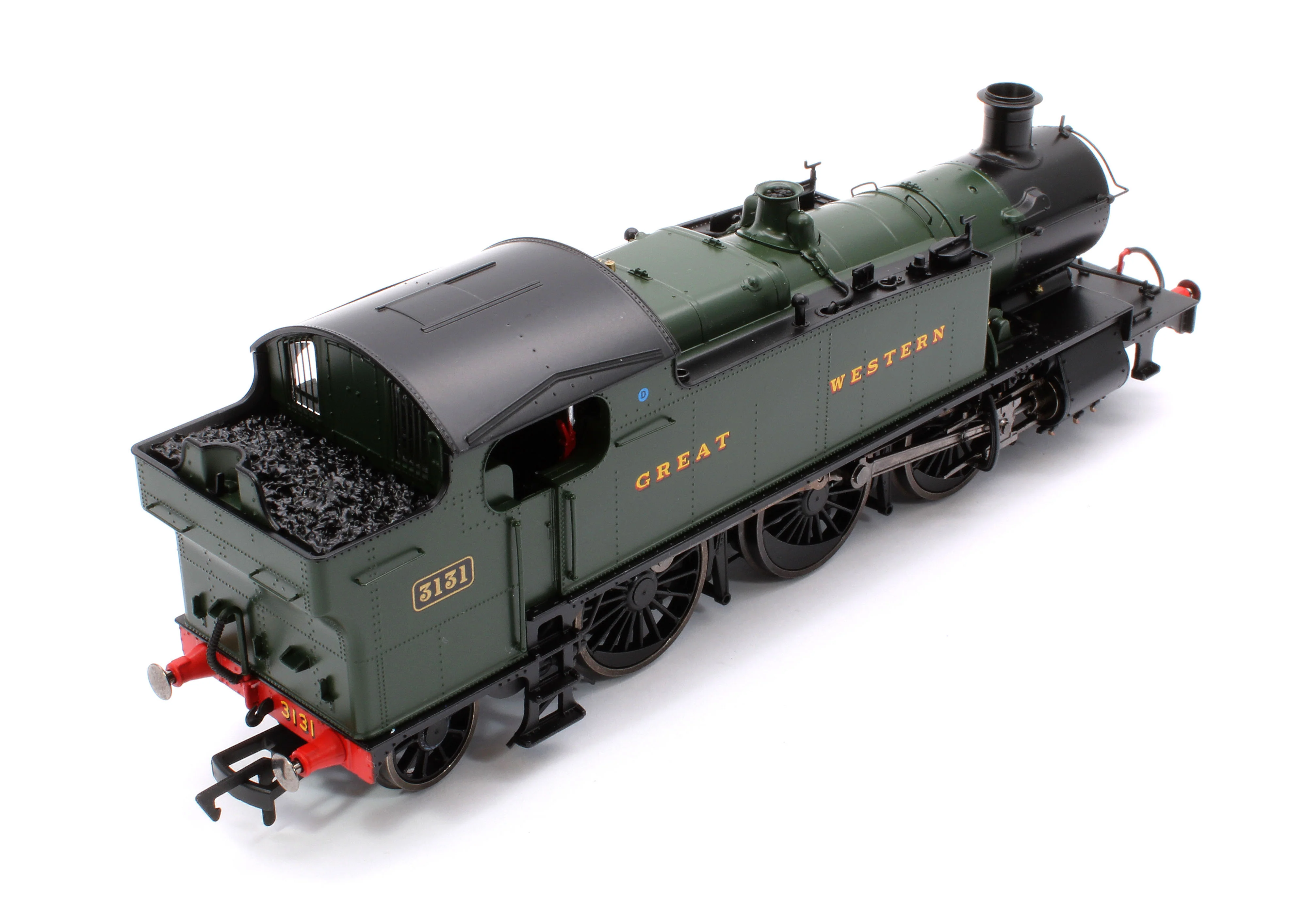 4S-041-009D Large Prairie 3131 GWR Green Great Western Steam Locomotive - DCC Fitted - Image 10