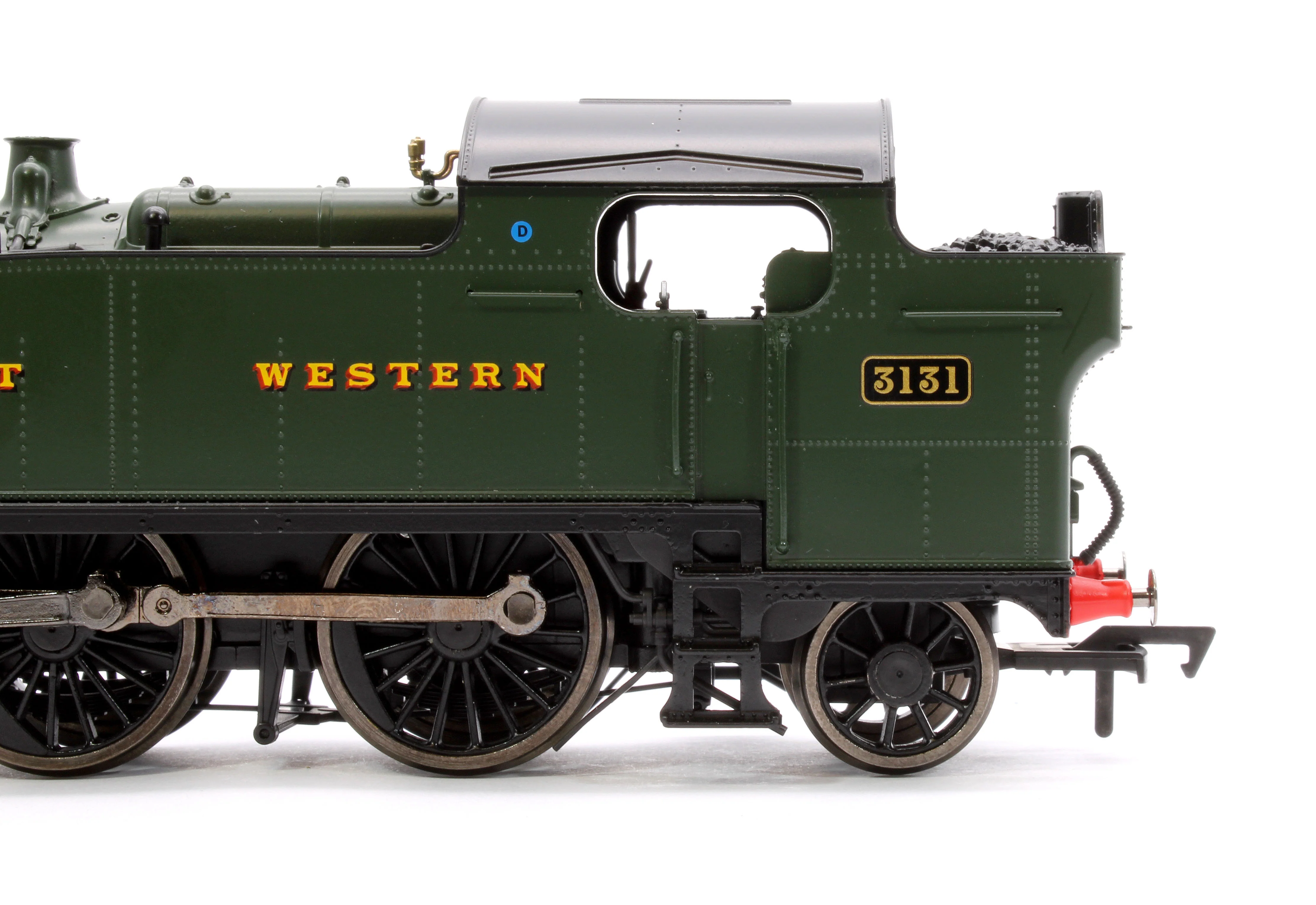 4S-041-009D Large Prairie 3131 GWR Green Great Western Steam Locomotive - DCC Fitted - Image 8