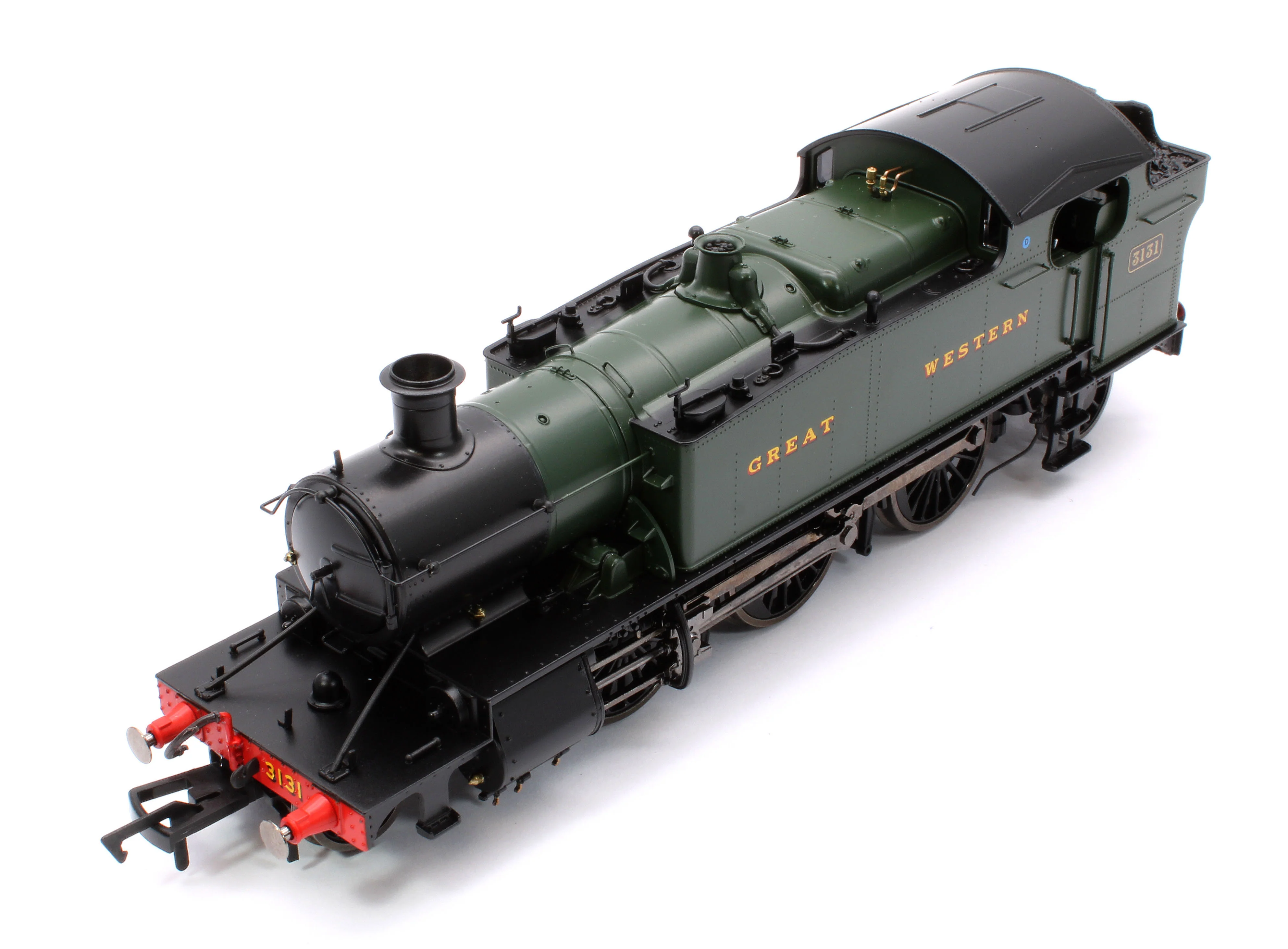 4S-041-009D Large Prairie 3131 GWR Green Great Western Steam Locomotive - DCC Fitted - Image 9