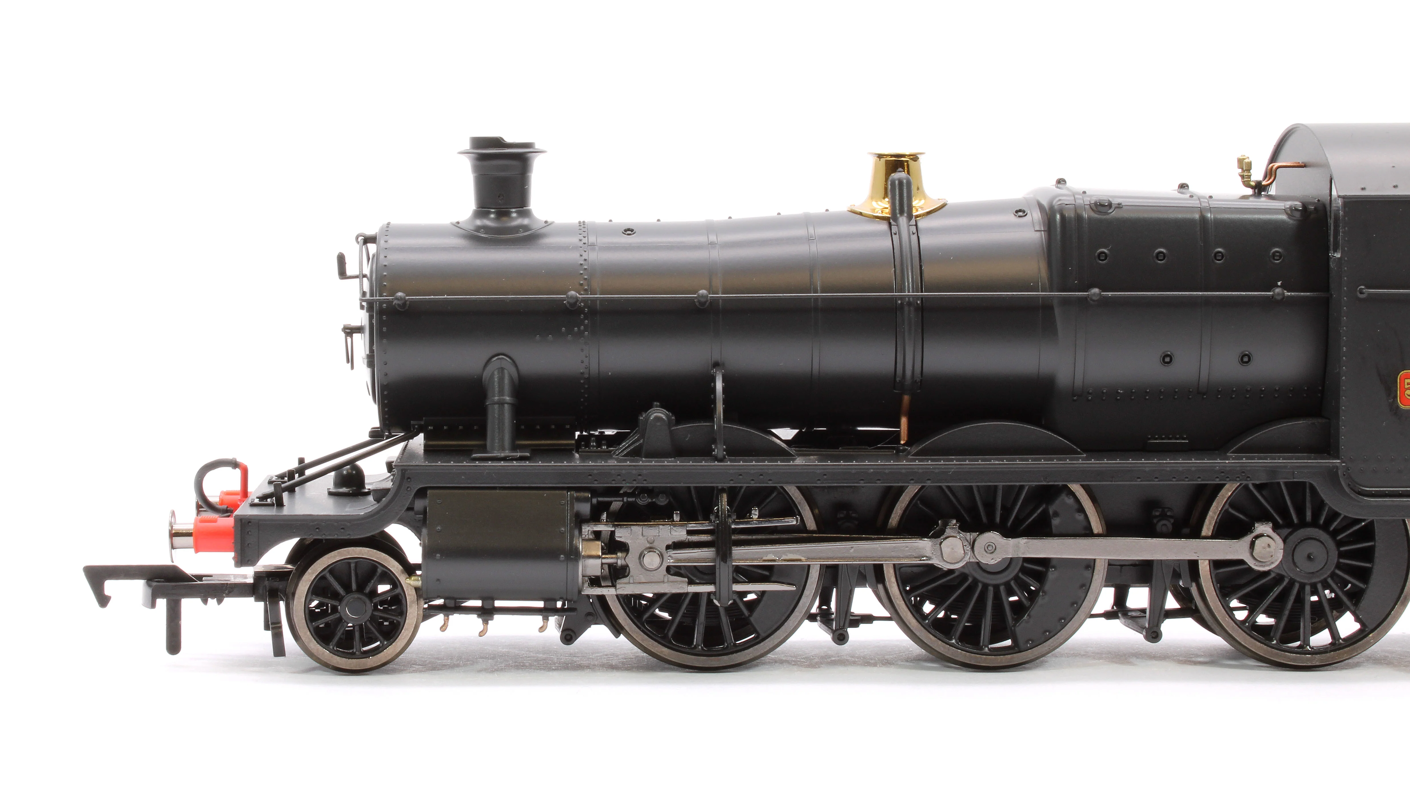 4S-043-014 GWR 43xx 2-6-0 Mogul 5377 BR Black Early Crest Steam Locomotive - Image 6