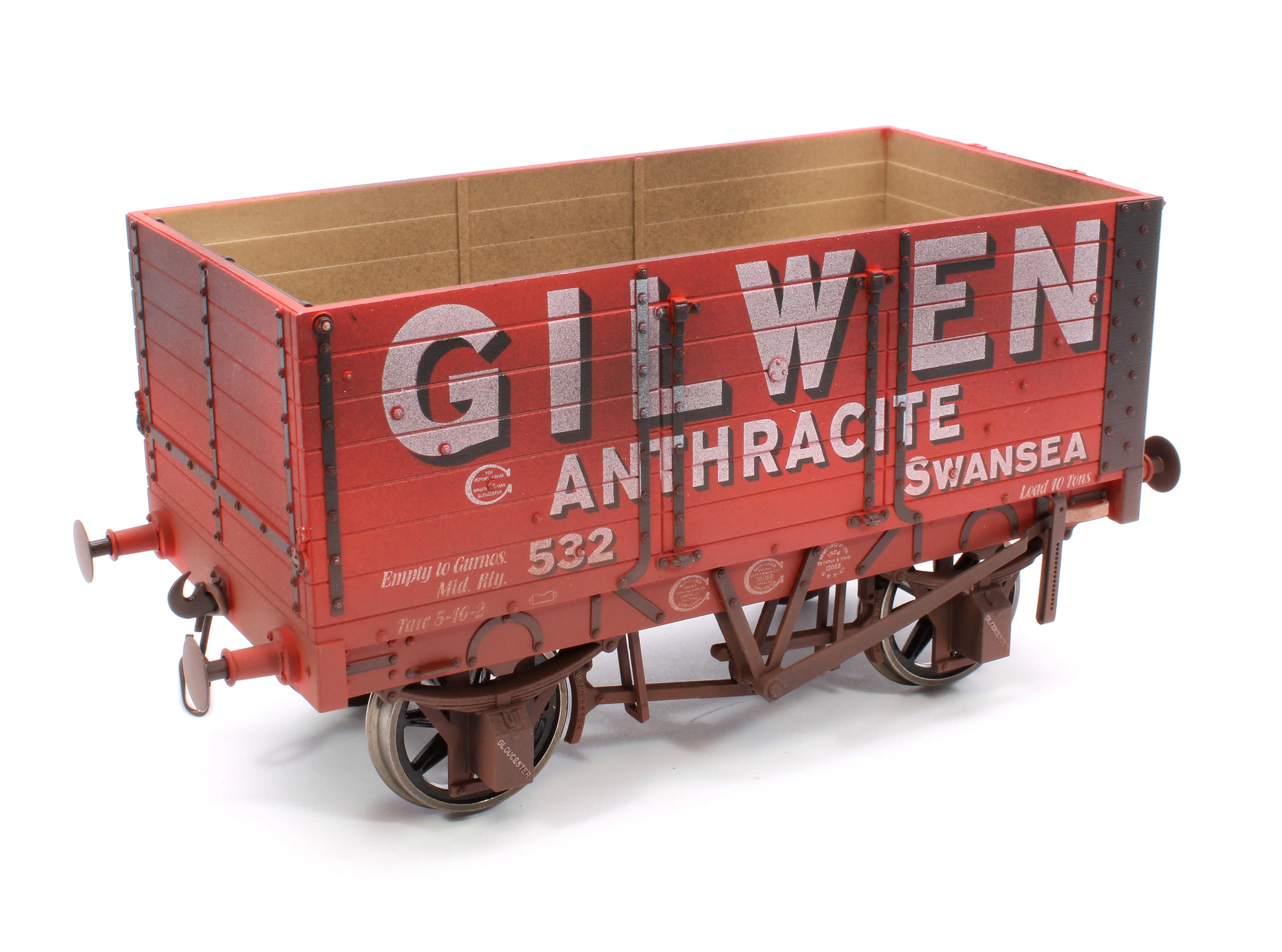 7 Plank 9' W/B Three Door Gilwen 532 - Weathered - Image 4