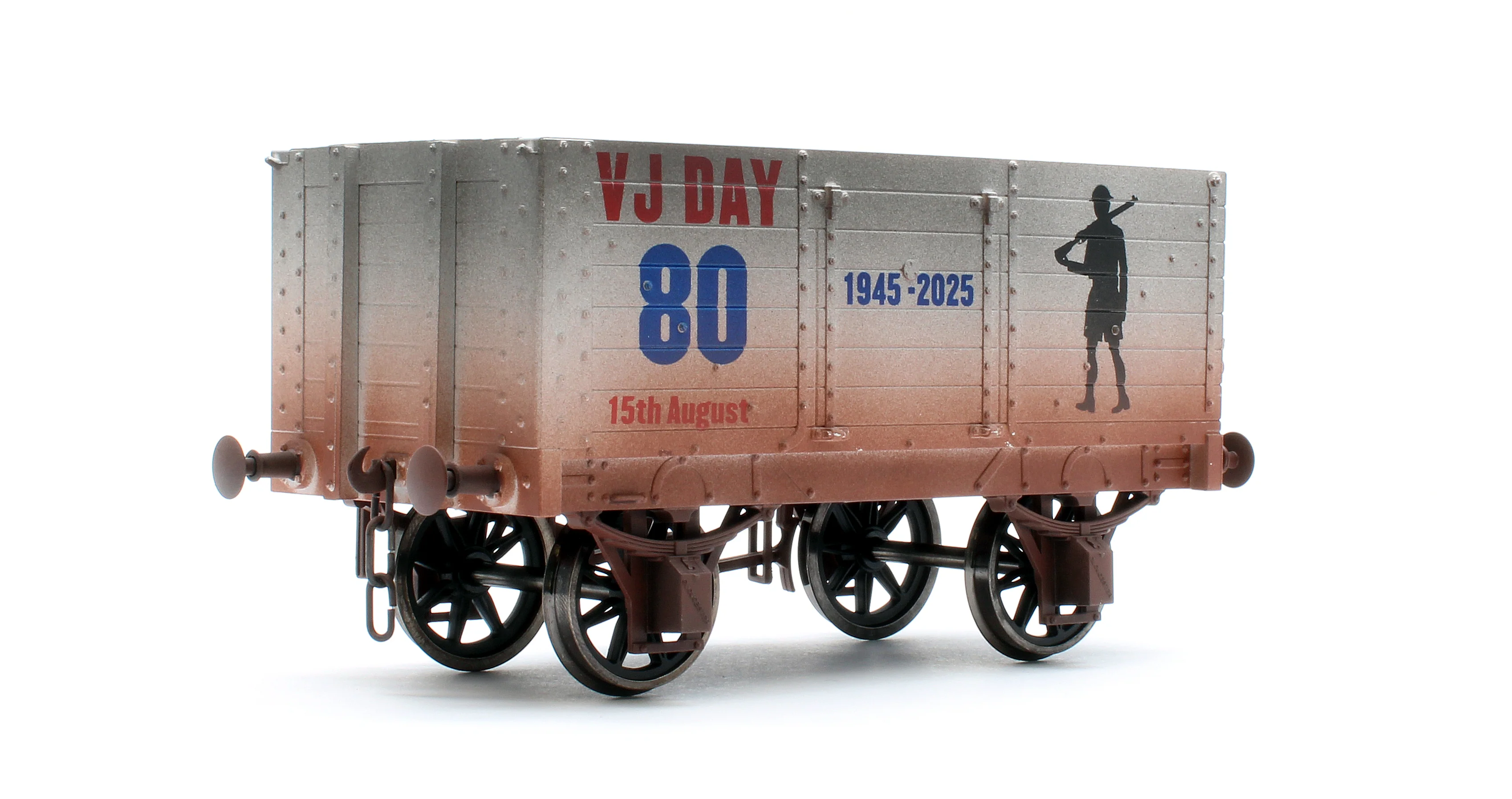 7 Plank 9' W/B VJ Day Army 80th Anniversary - Weathered - Image 2