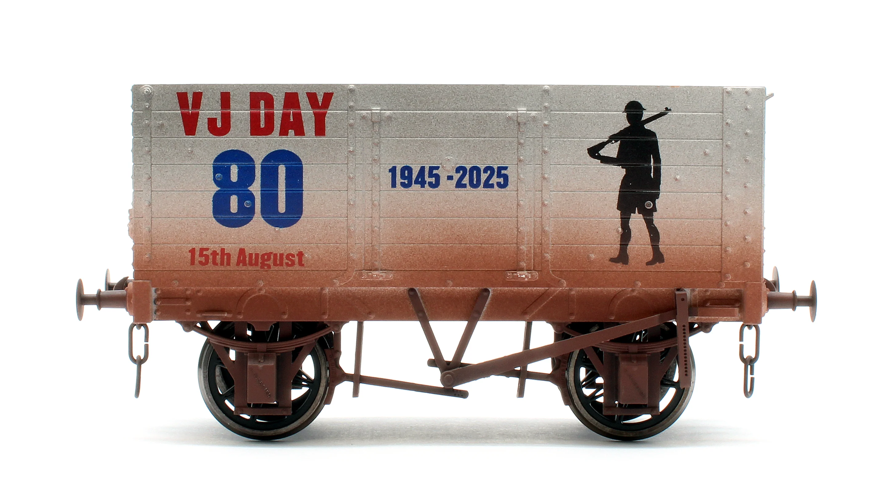 7 Plank 9' W/B VJ Day Army 80th Anniversary - Weathered - Image 3