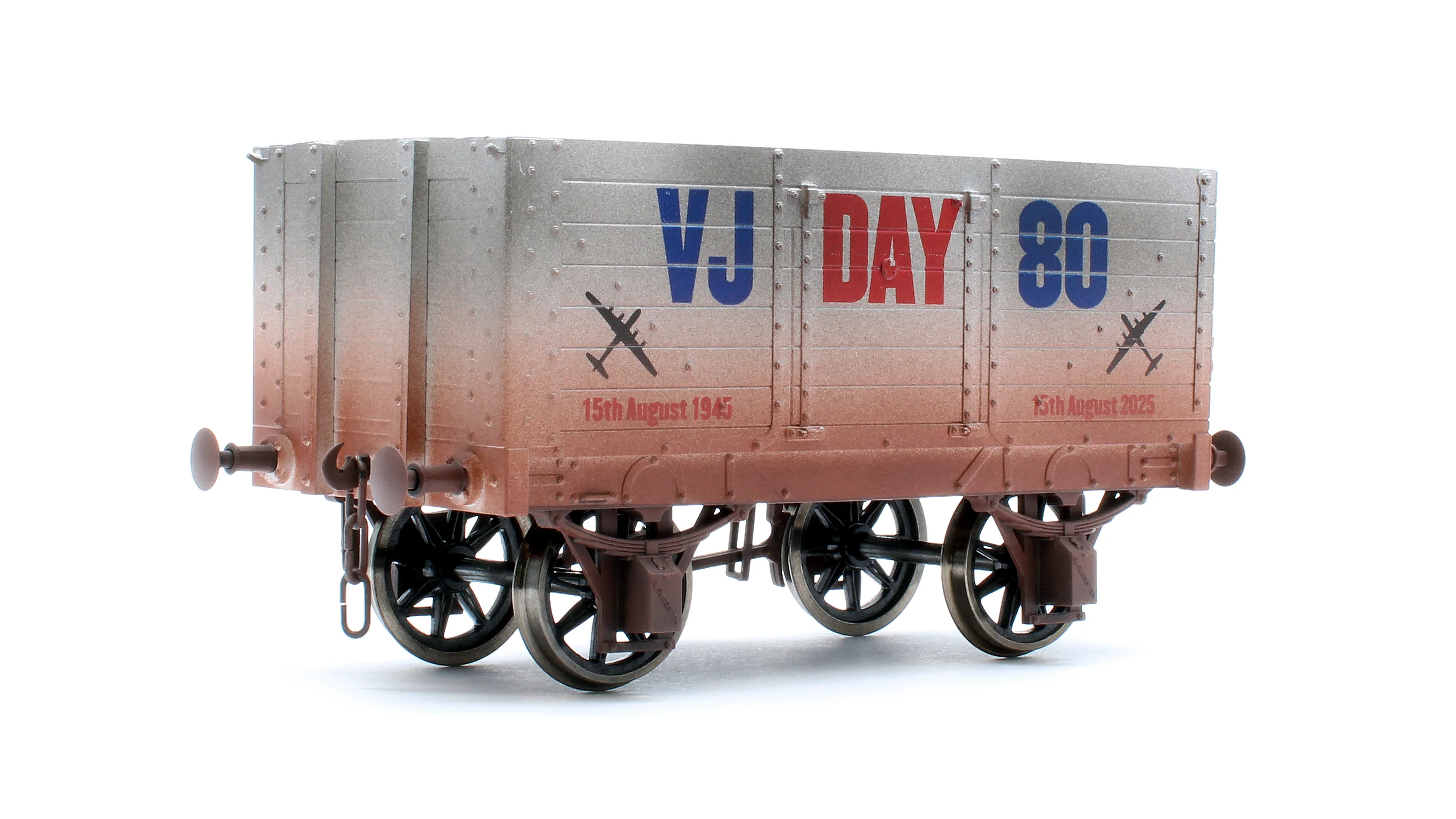 7 Plank 9' W/B VJ Day Airforce 80th Anniversary - Weathered - Image 2