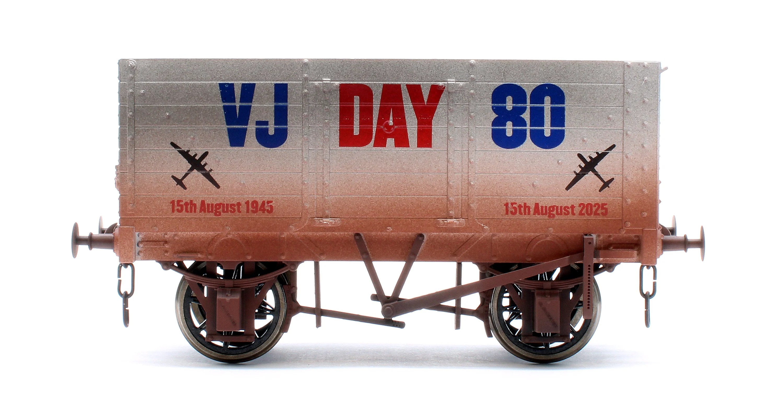 7 Plank 9' W/B VJ Day Airforce 80th Anniversary - Weathered - Image 3
