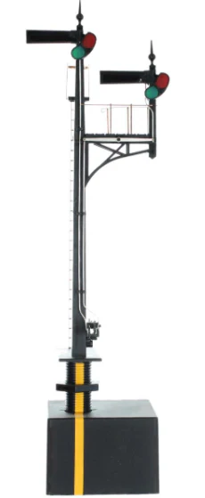 7L-001-005 Junction Signal GWR Right hand with two arms, shorter post to Right - Image 2