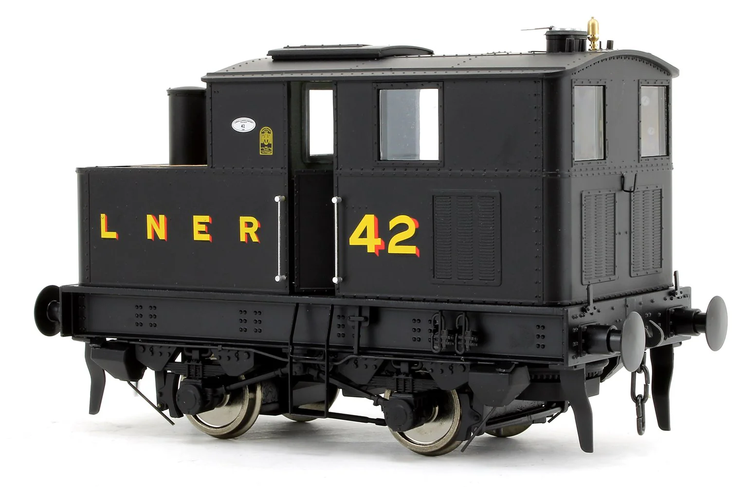 7S-005-001D Y3 Sentinel 4wVB No.42 in LNER Black - DCC Fitted - Image 4