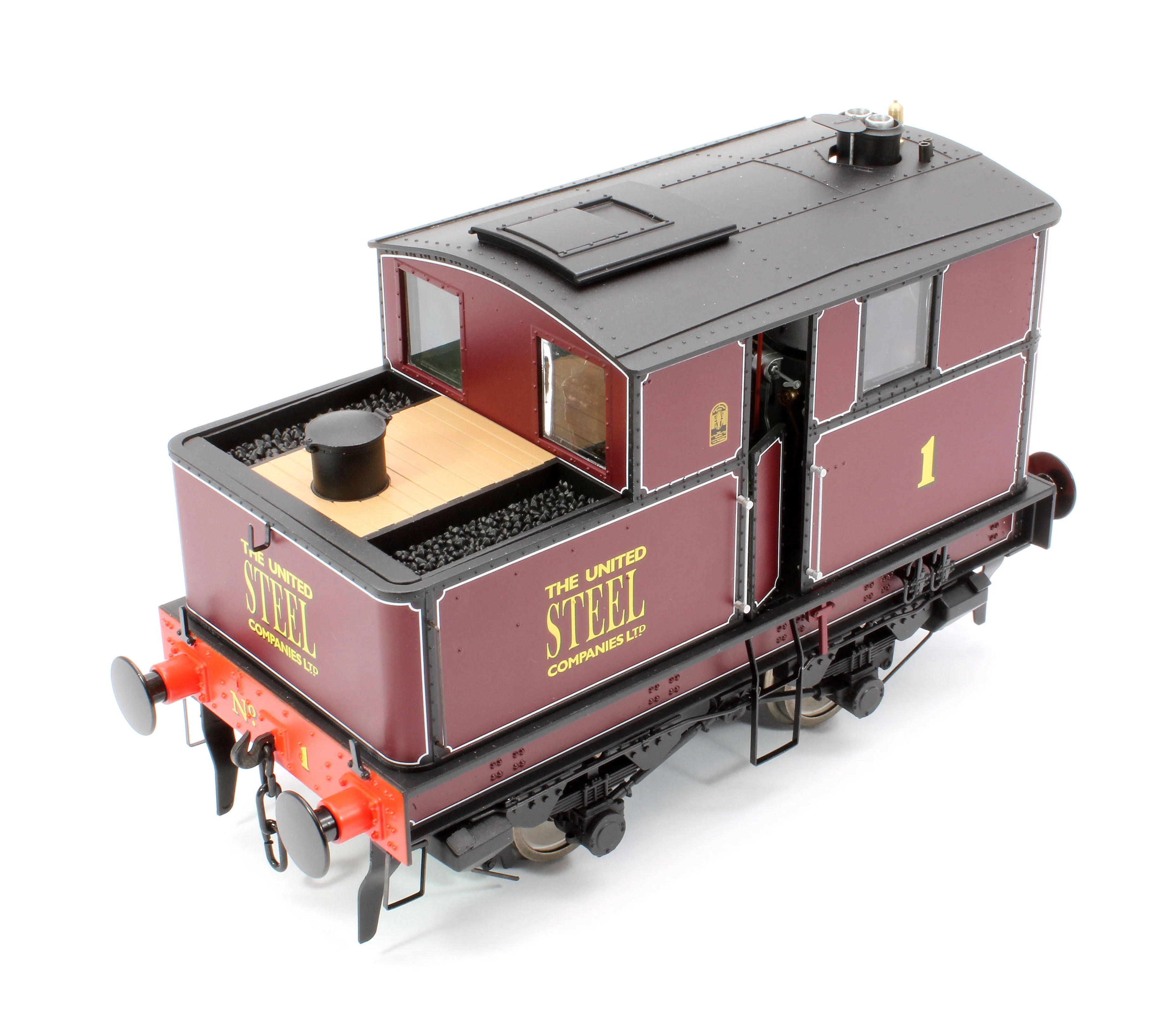 7S-005-014D Sentinel Y1/Y3 United Steel No 1 Steam Locomotive - DCC Fitted - Image 9